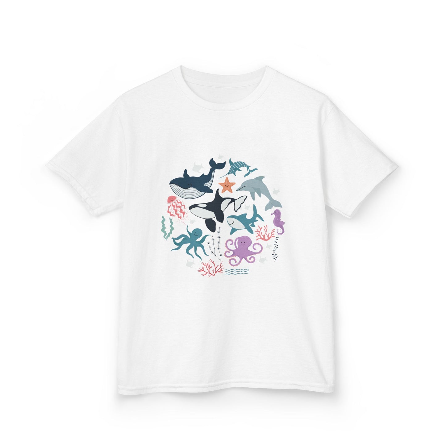 Ocean Adventure Kids Tee - Fun Sea Creature Design for Young Explorers
