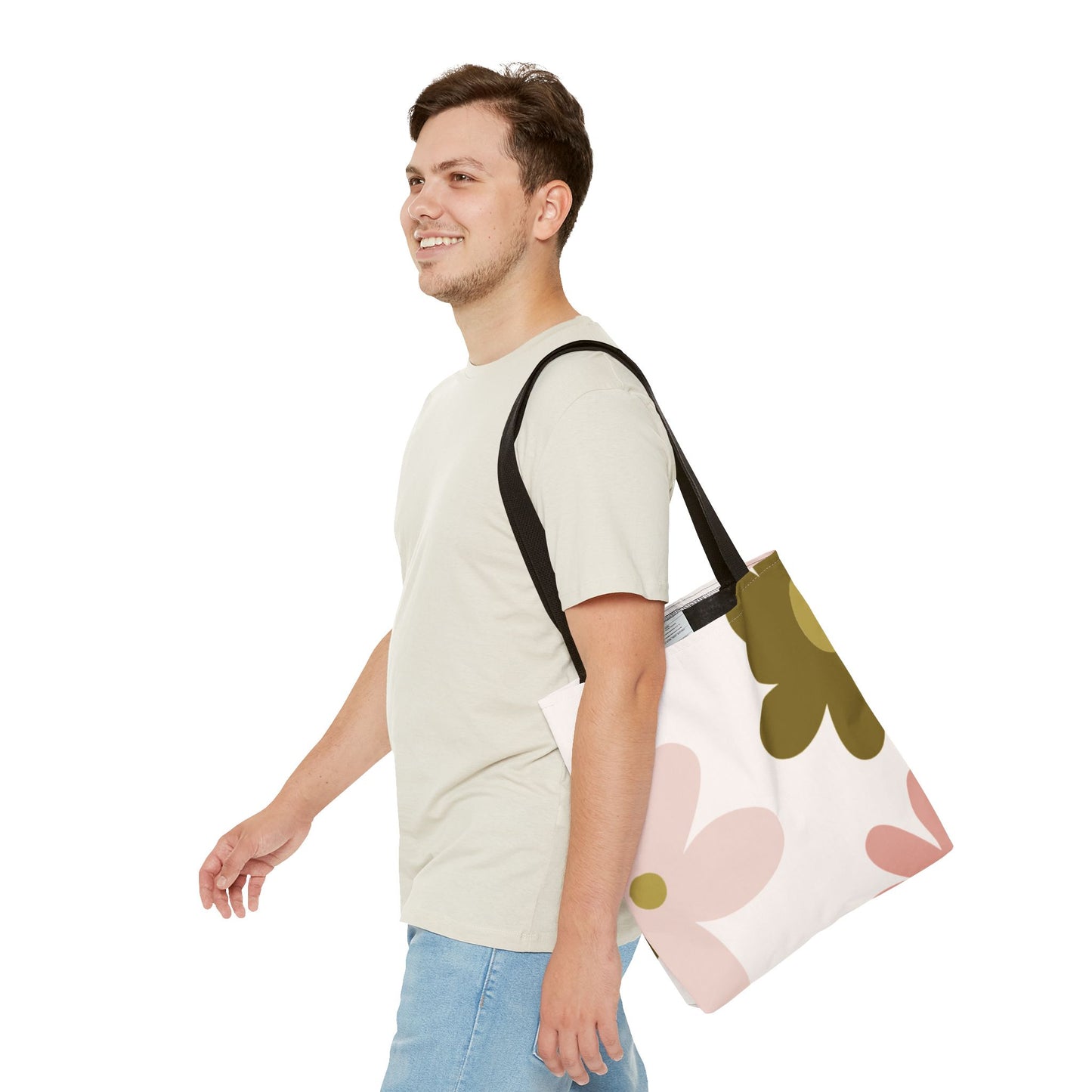 Pink and Proper Floral Tote Bag