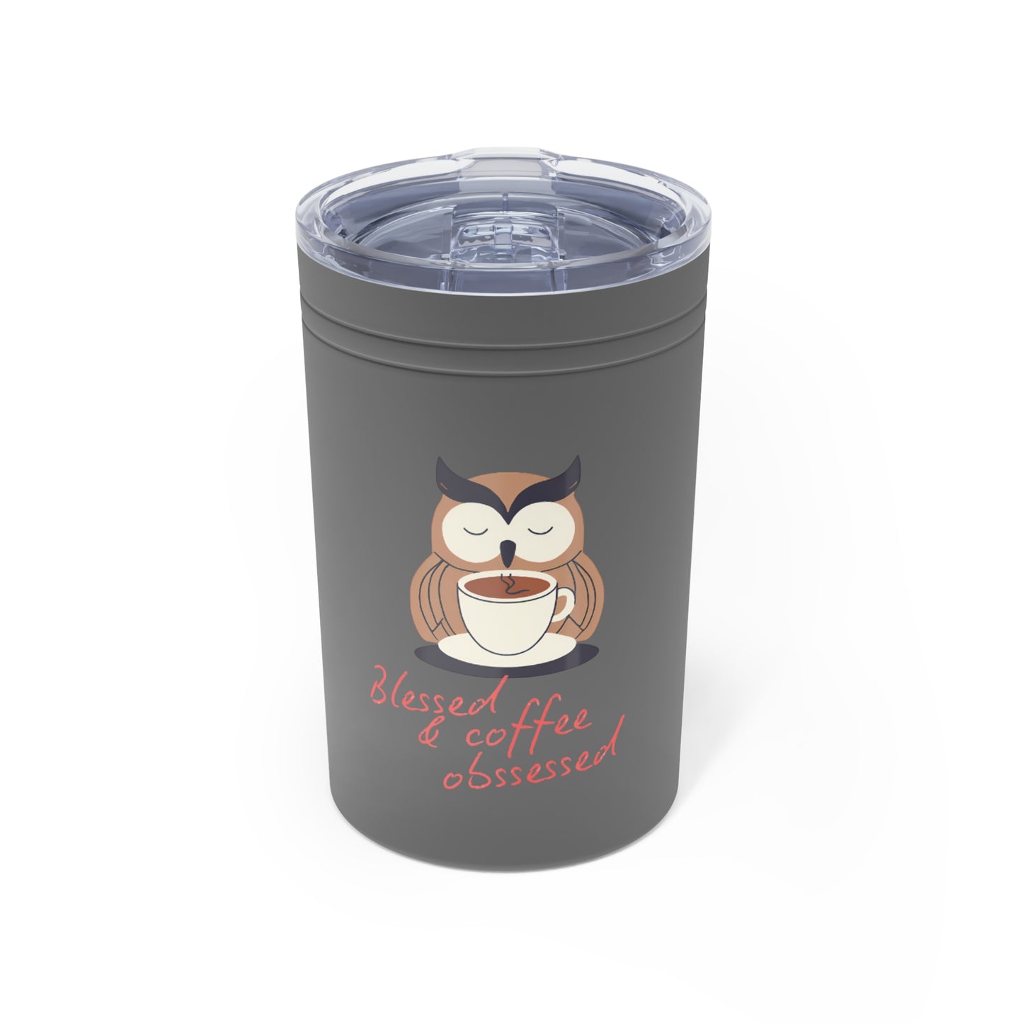 Blessed & Coffee Obsessed  | 11oz Vacuum Insulated Tumbler
