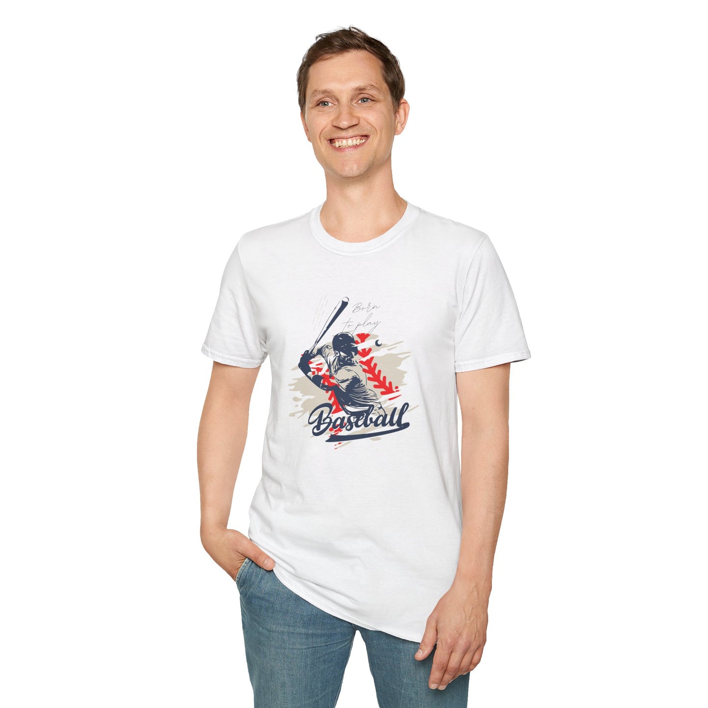 Baseball Fan Unisex Softstyle T-Shirt