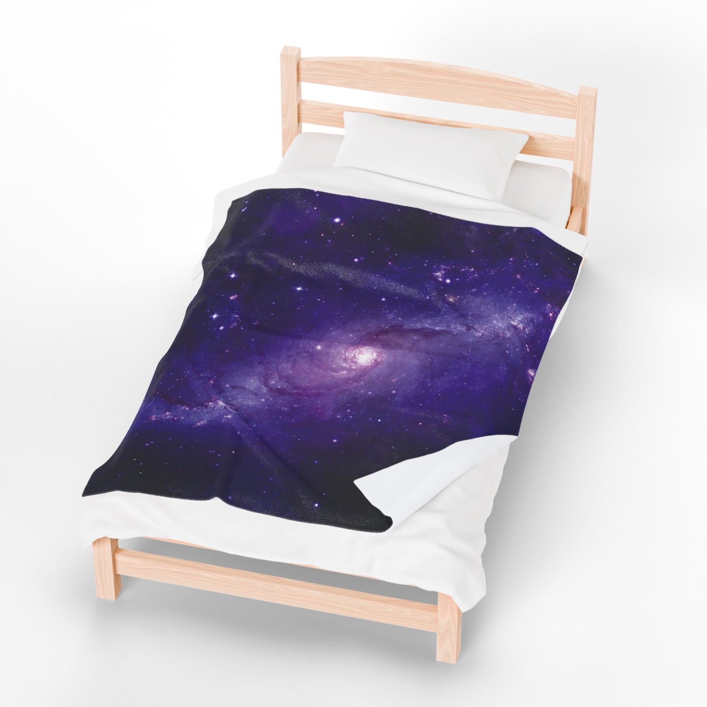 "Galactic Wonder" Velveteen Plush Blanket