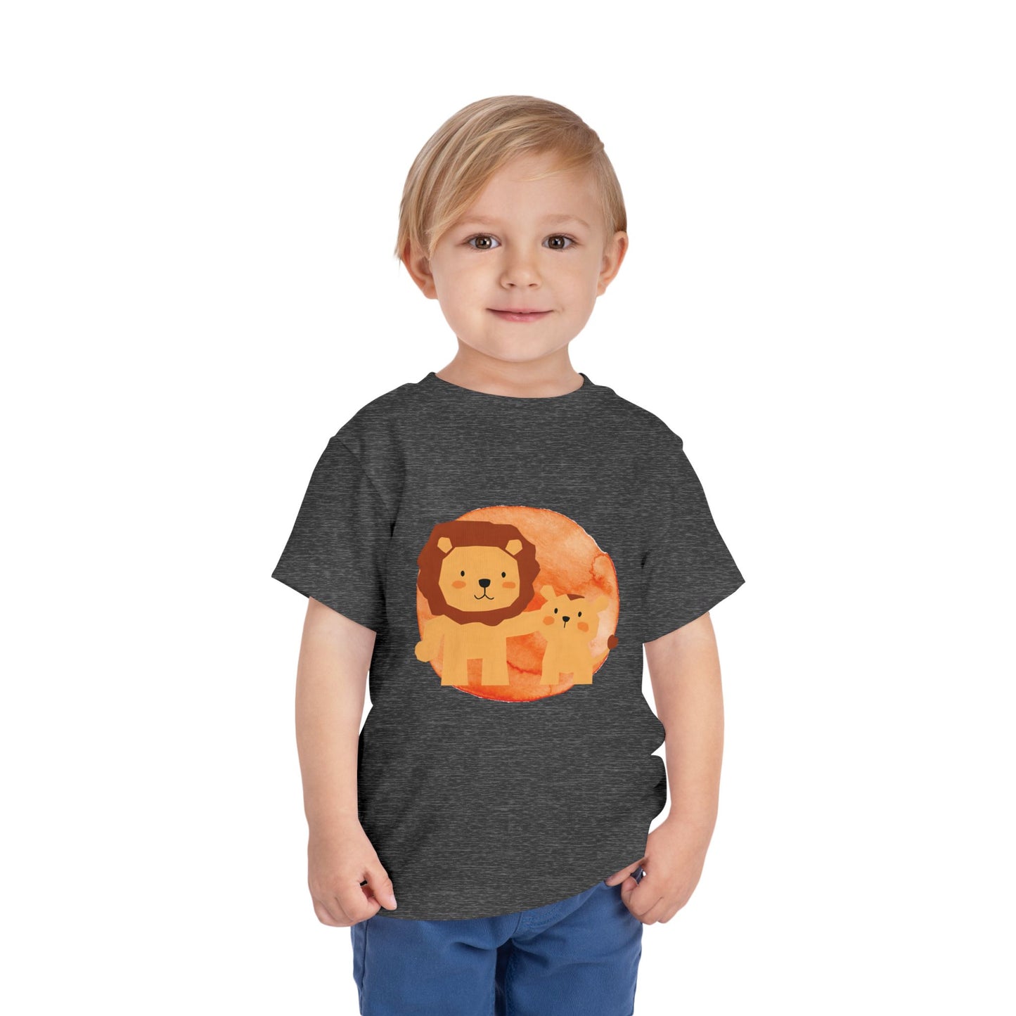 Adorable Lion Family Toddler Tee