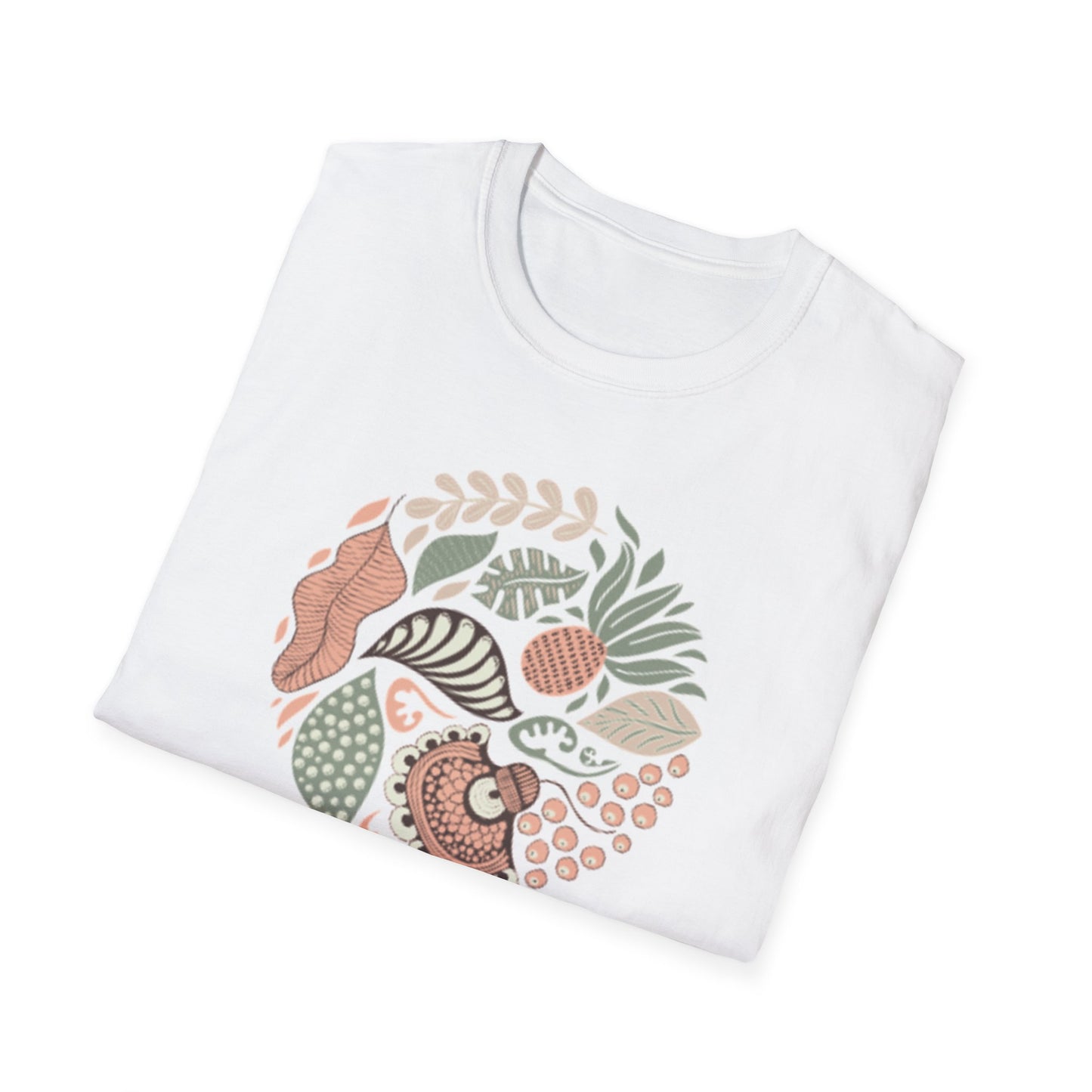 Nature-Inspired Unisex Softstyle T-Shirt - Perfect for Eco-Conscious Fashion Lovers