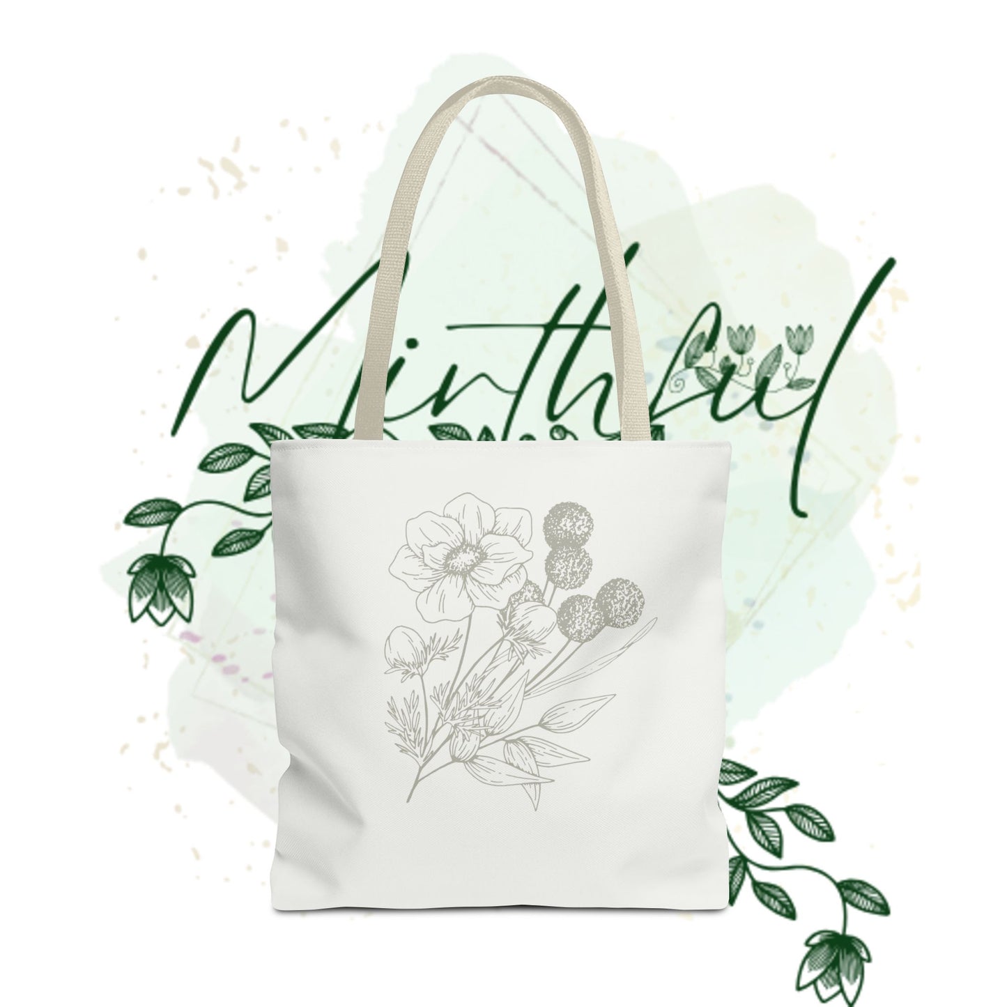 Mirth Floral Tote Bag