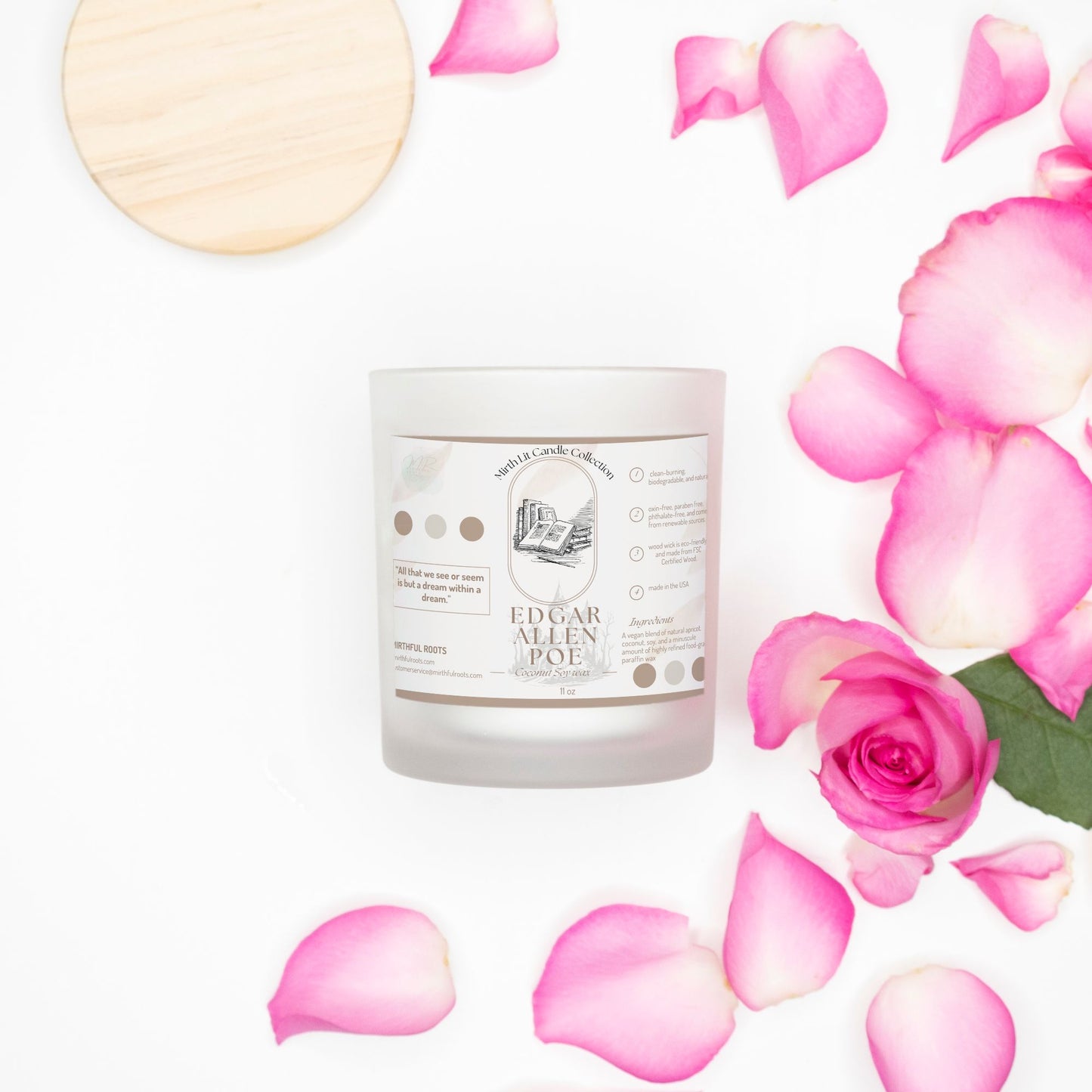 Mirth Lit Candle: Edgar Allen Poe