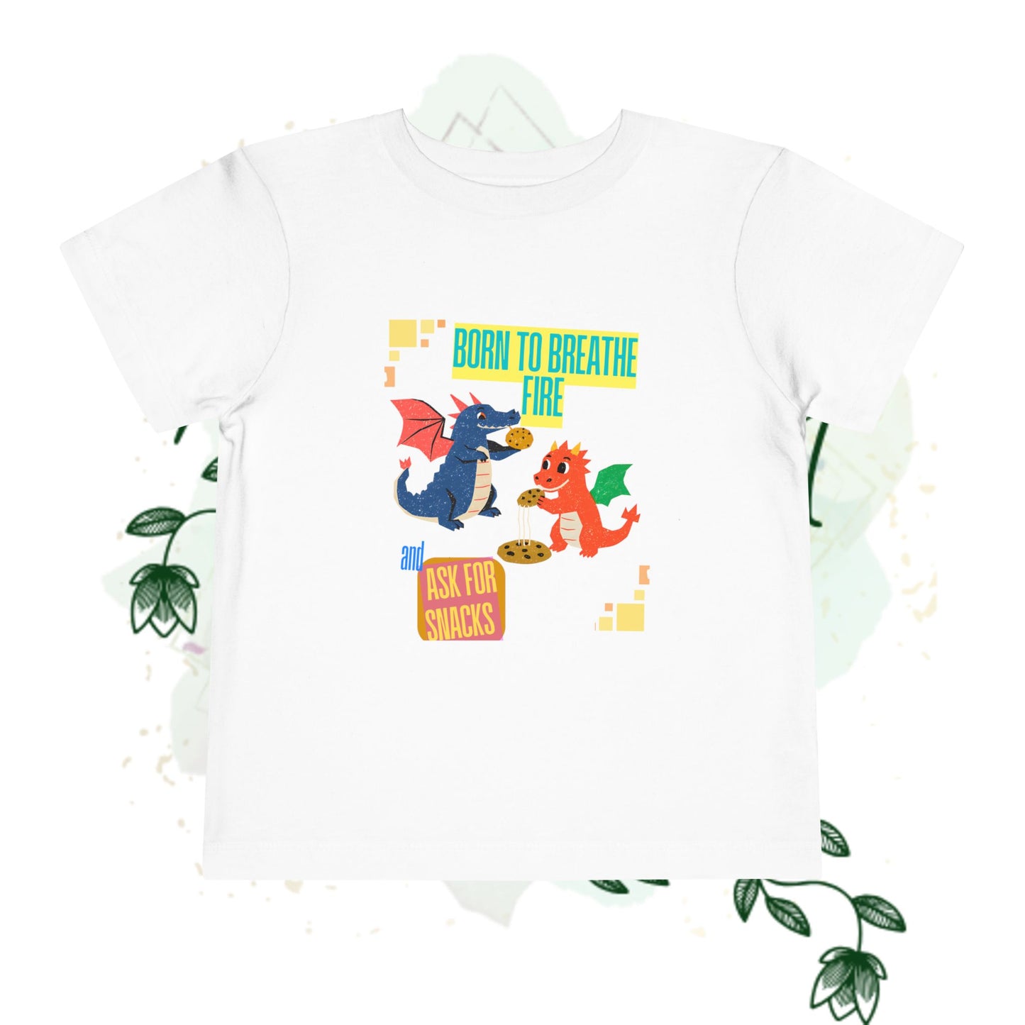 Whimsical Toddler Tee with Dragons