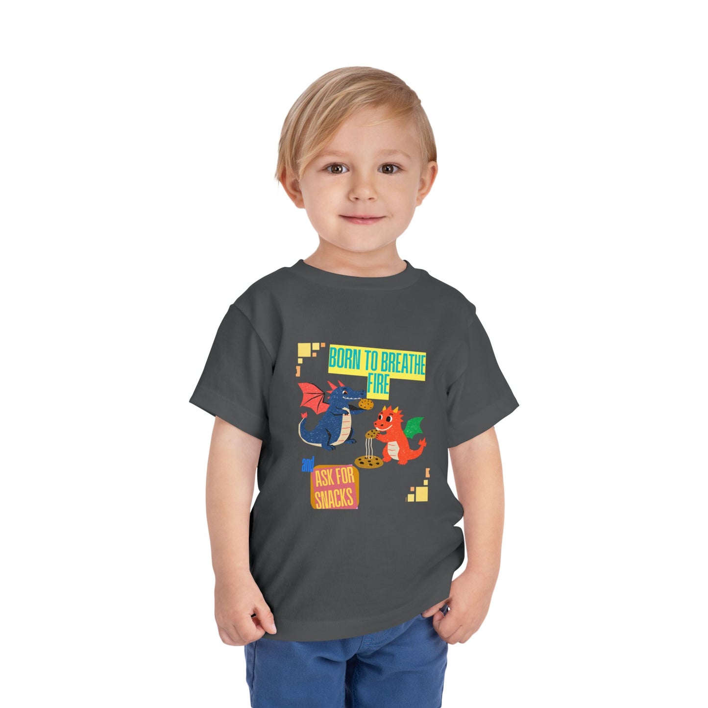 Whimsical Toddler Tee with Dragons