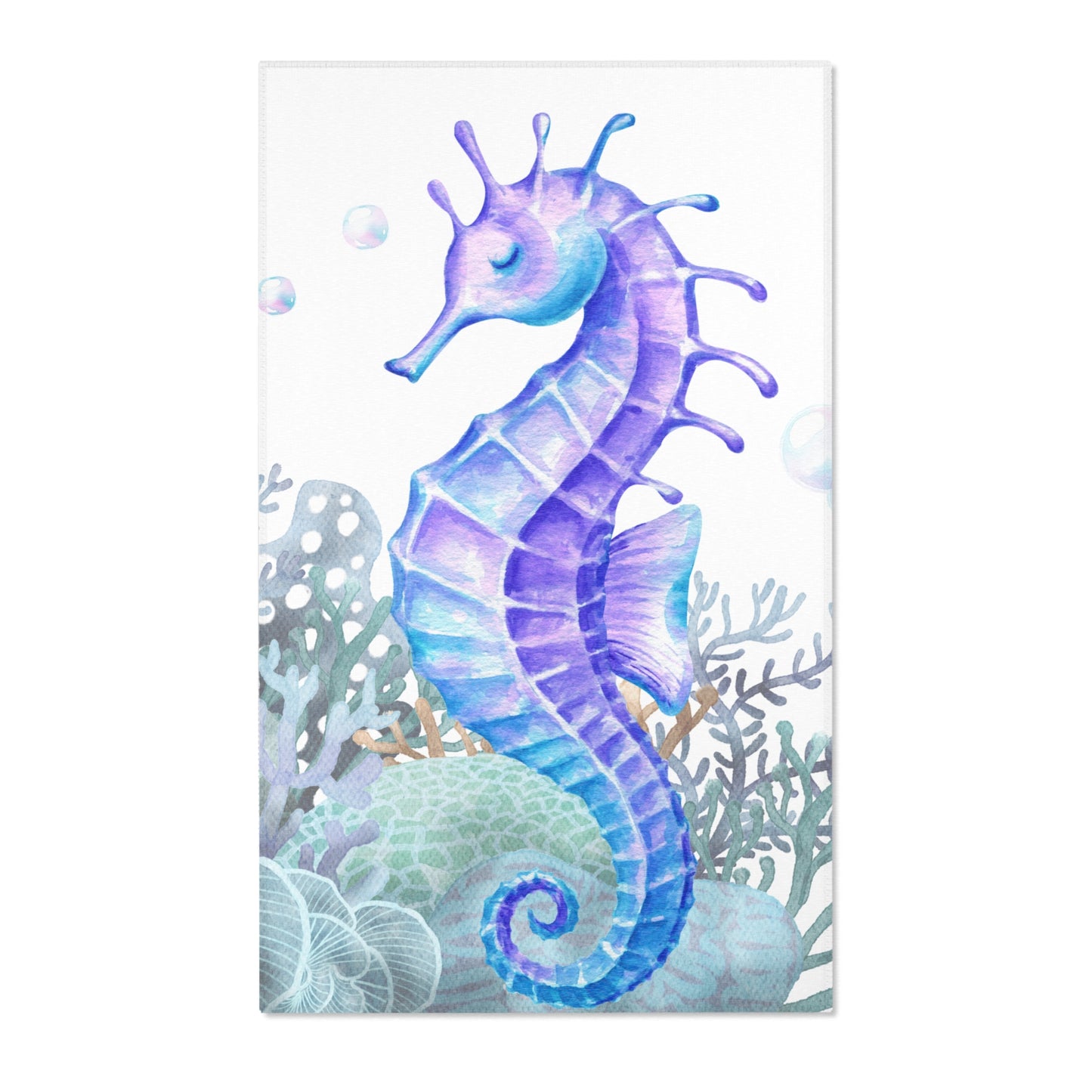 Wild & Wonder Seahorse Area Rug