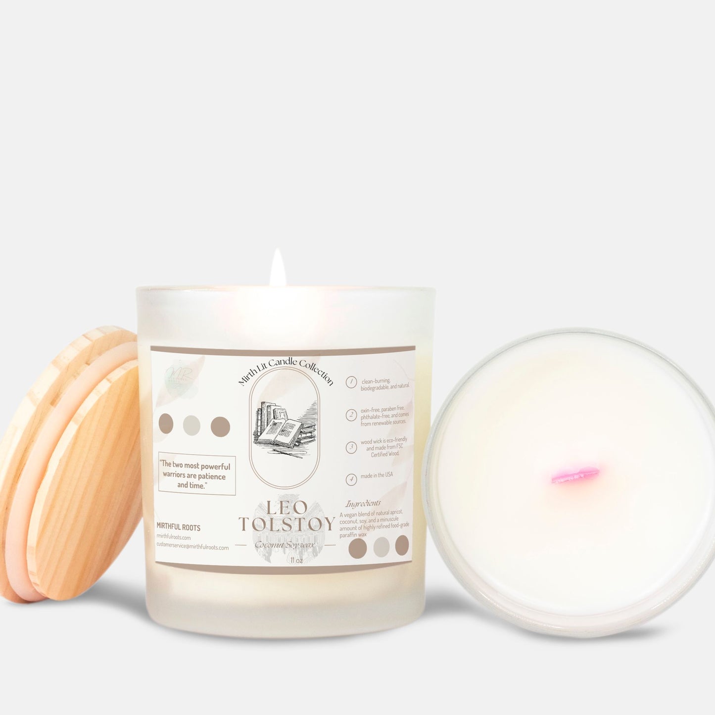 Mirth Lit Candle: Leo Tolstoy