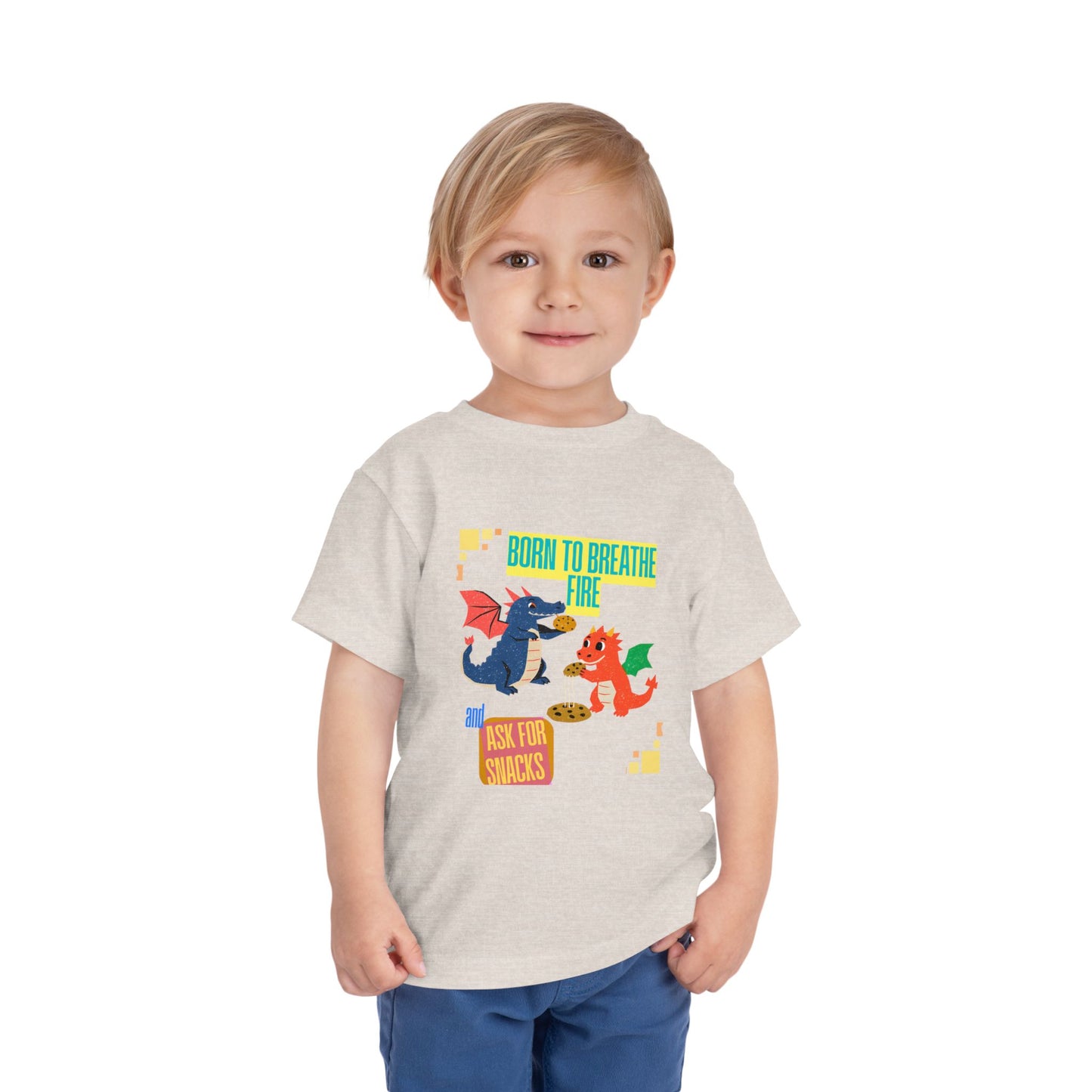 Whimsical Toddler Tee with Dragons