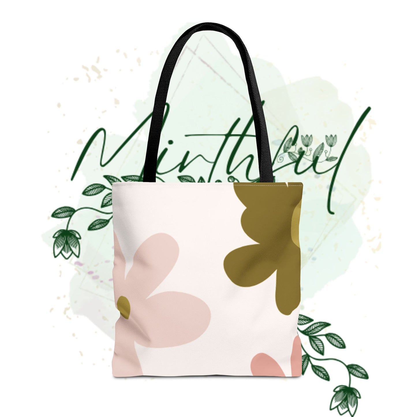 Pink and Proper Floral Tote Bag
