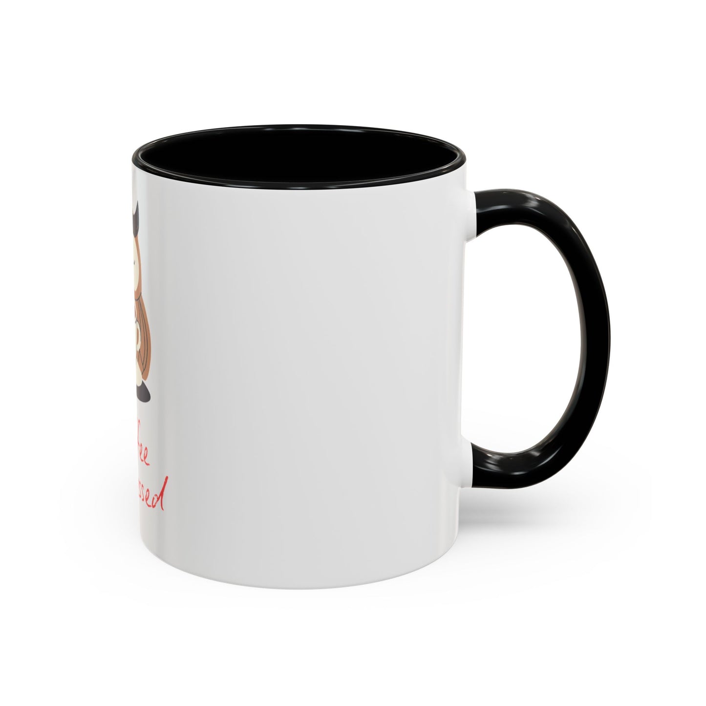Blessed & Coffee Obsessed Mug - 11 & 15oz Ceramic Coffee Cup for Coffee Lovers