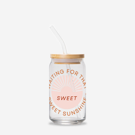 Sweet Sunshine Glass Can 16oz