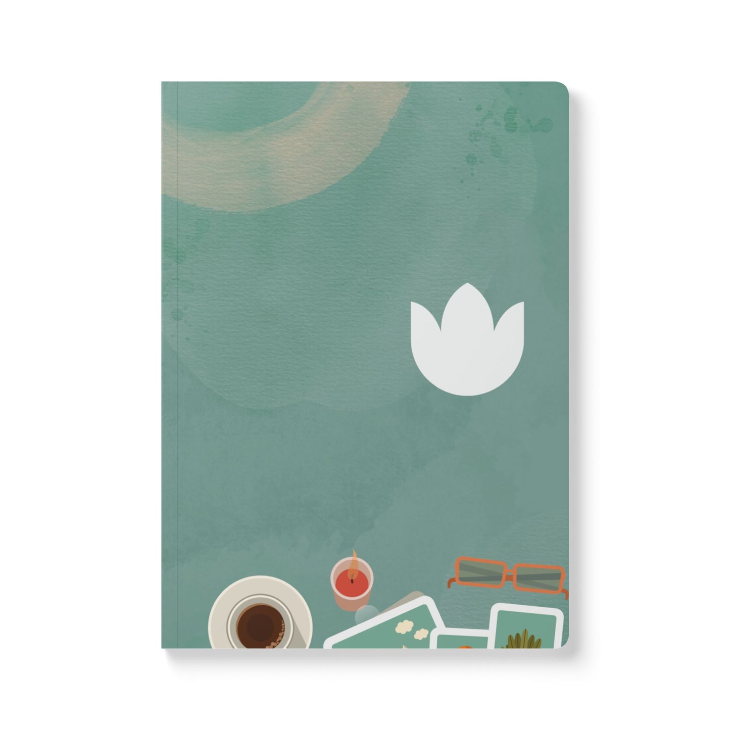 Elegant Floral Softcover Journal for Mindfulness & Creativity