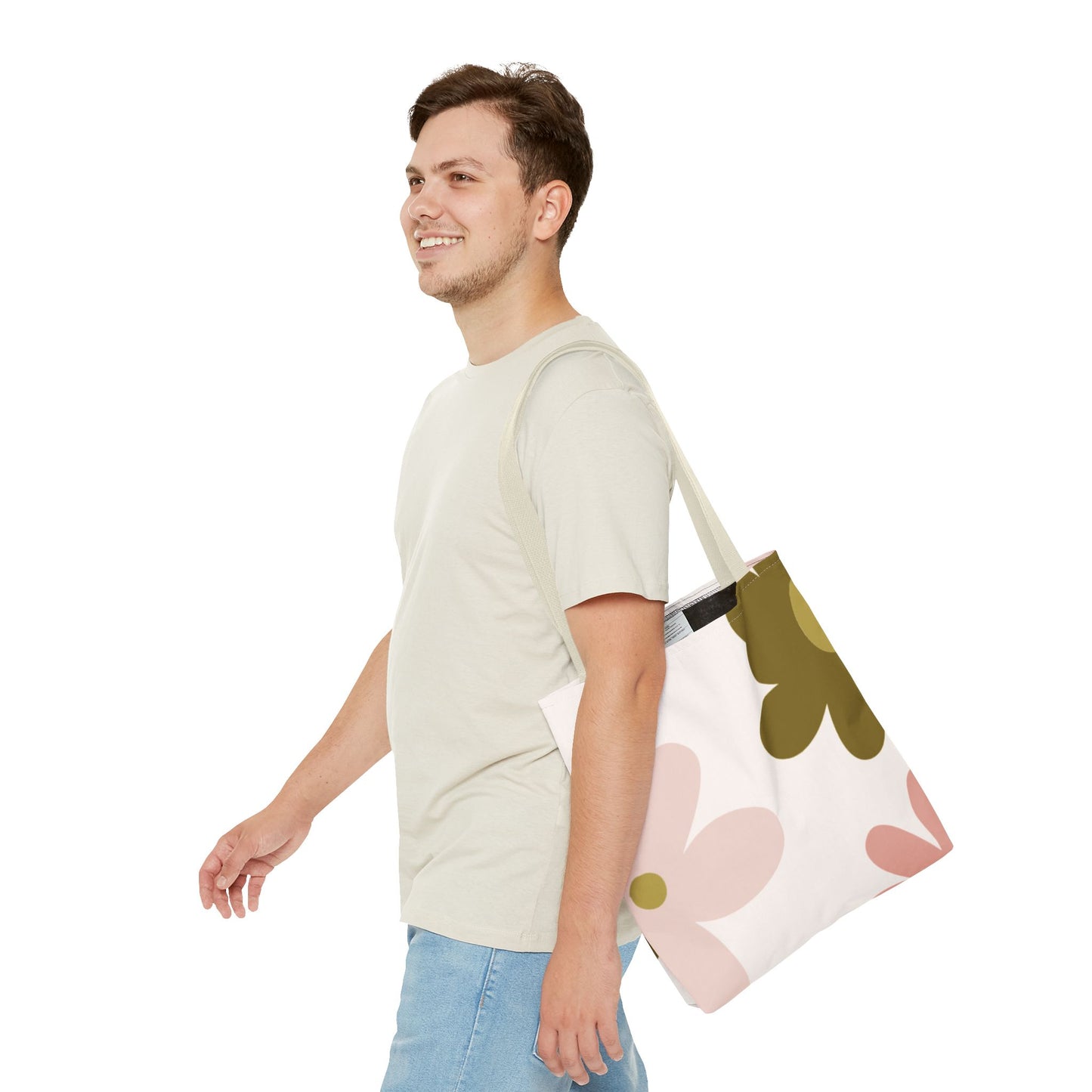 Pink and Proper Floral Tote Bag
