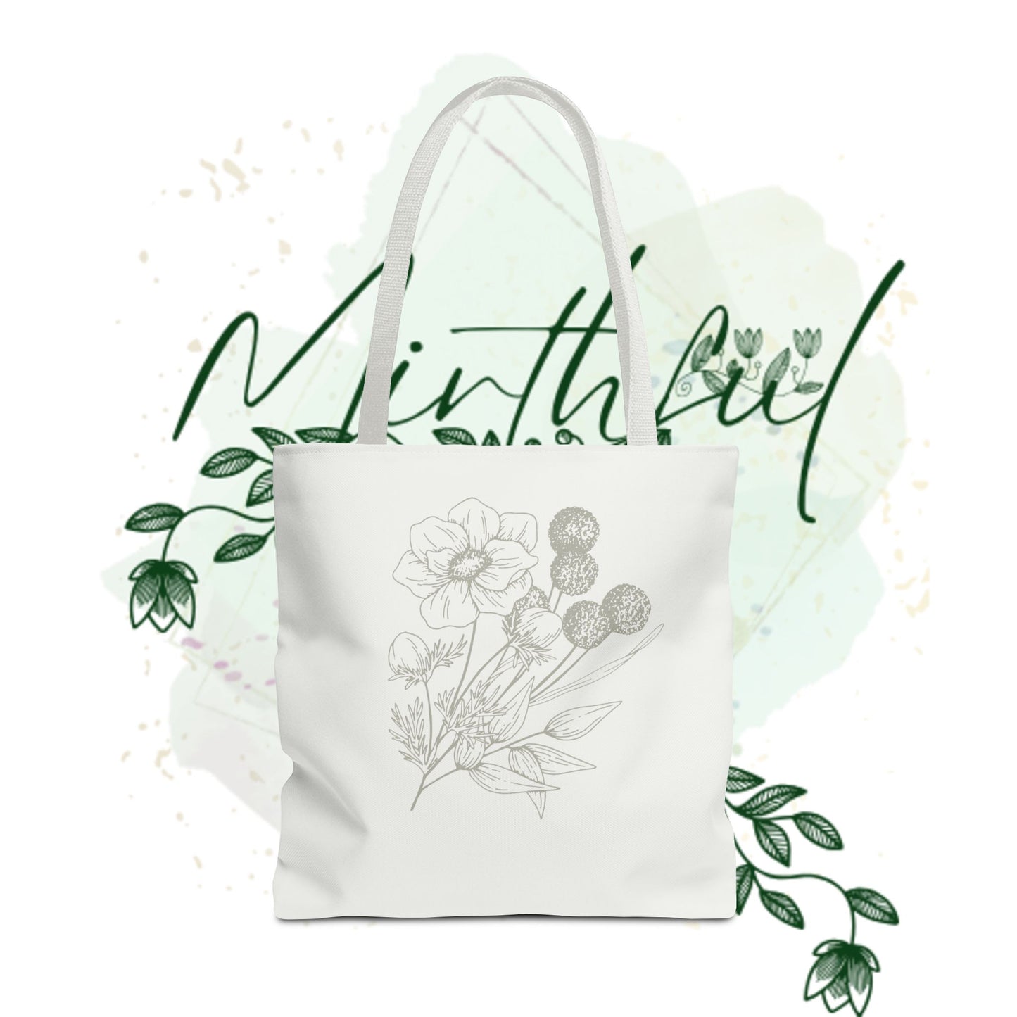 Mirth Floral Tote Bag