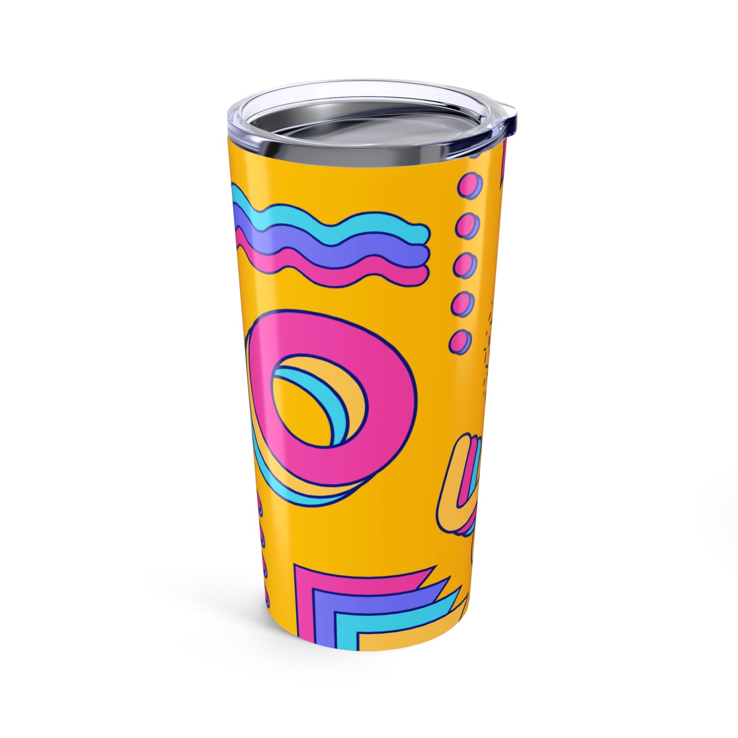 Colorful Abstract Tumbler, 20oz