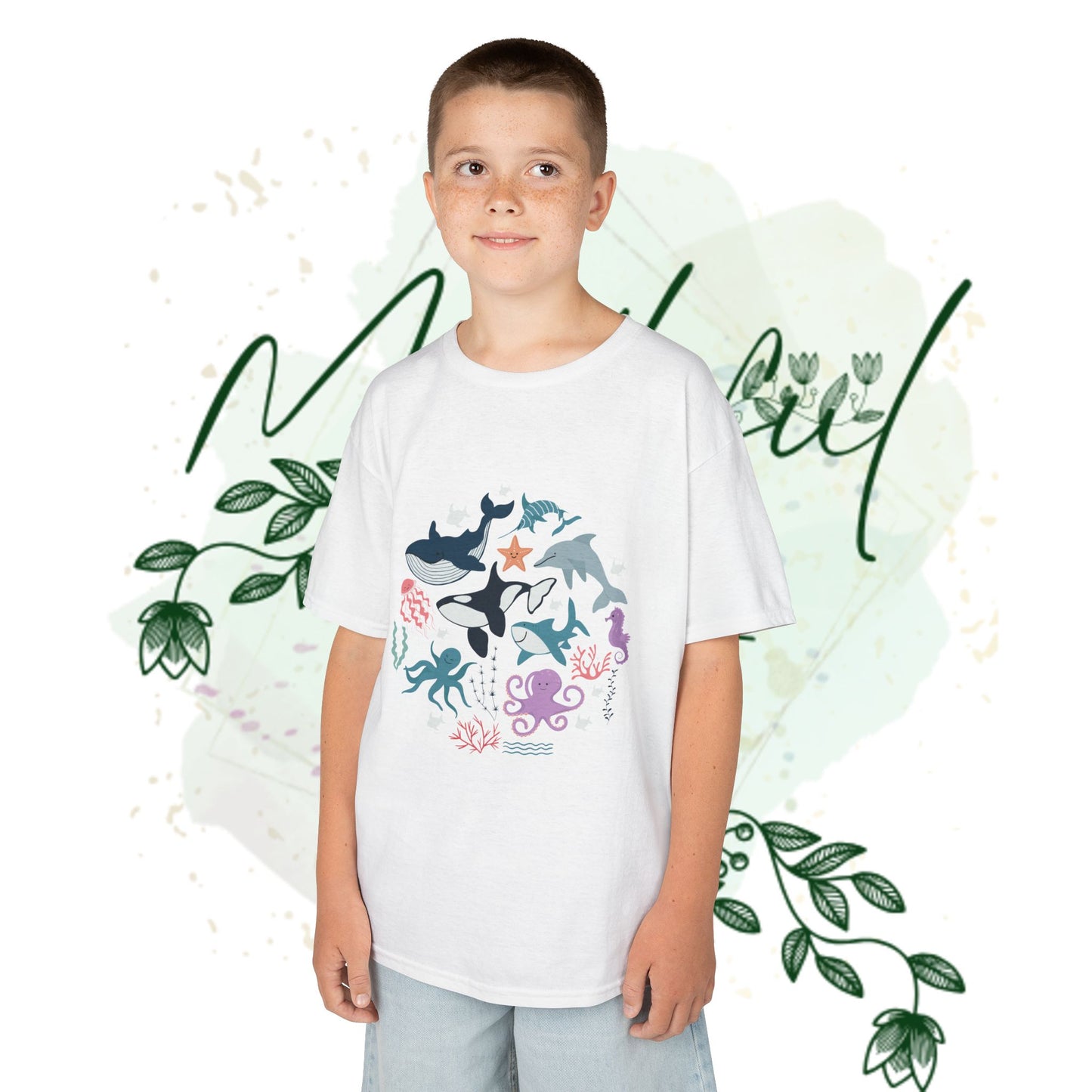 Ocean Adventure Kids Tee - Fun Sea Creature Design for Young Explorers