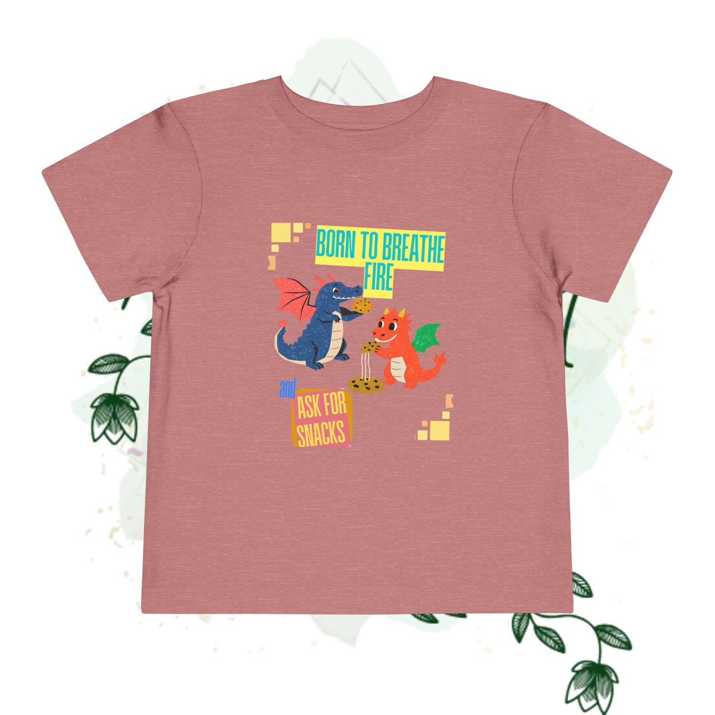 Whimsical Toddler Tee with Dragons