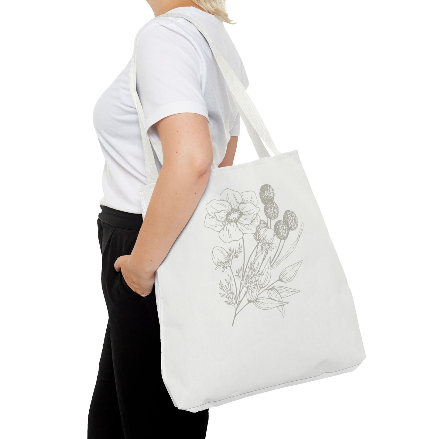 Mirth Floral Tote Bag