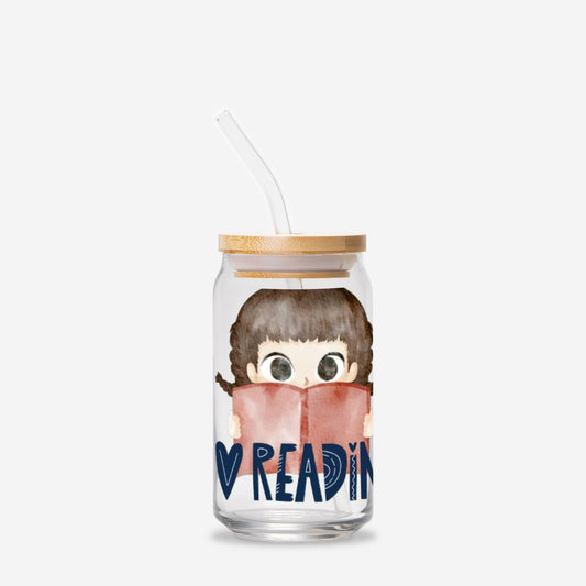 Love of ReadingGlass Can 16oz