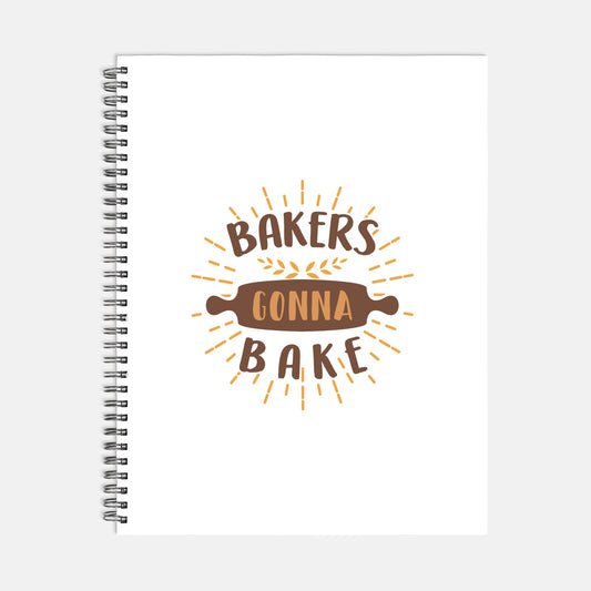 Bakers Recipe Spiral Book
