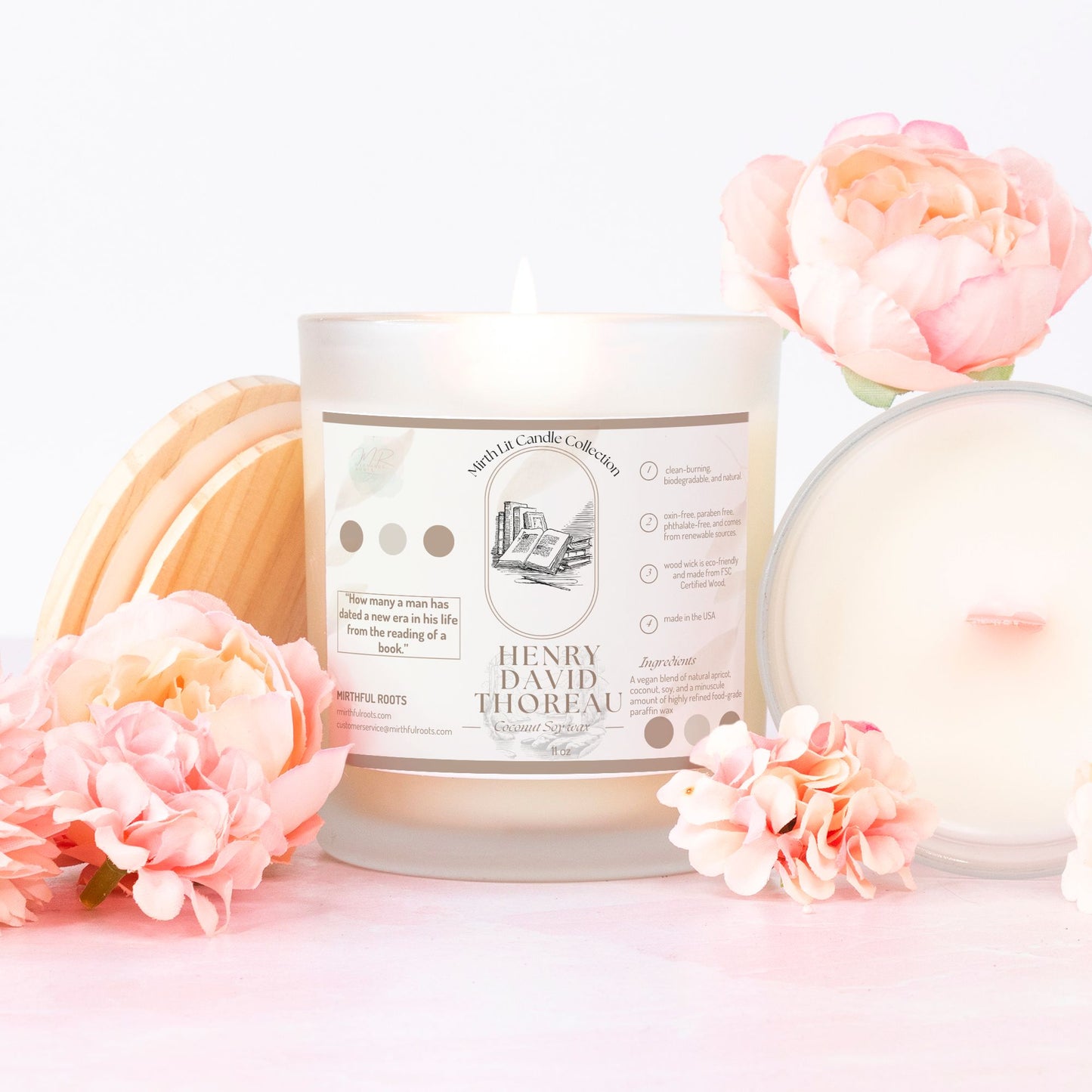 Mirth Lit Candle: Henry David Thoreau