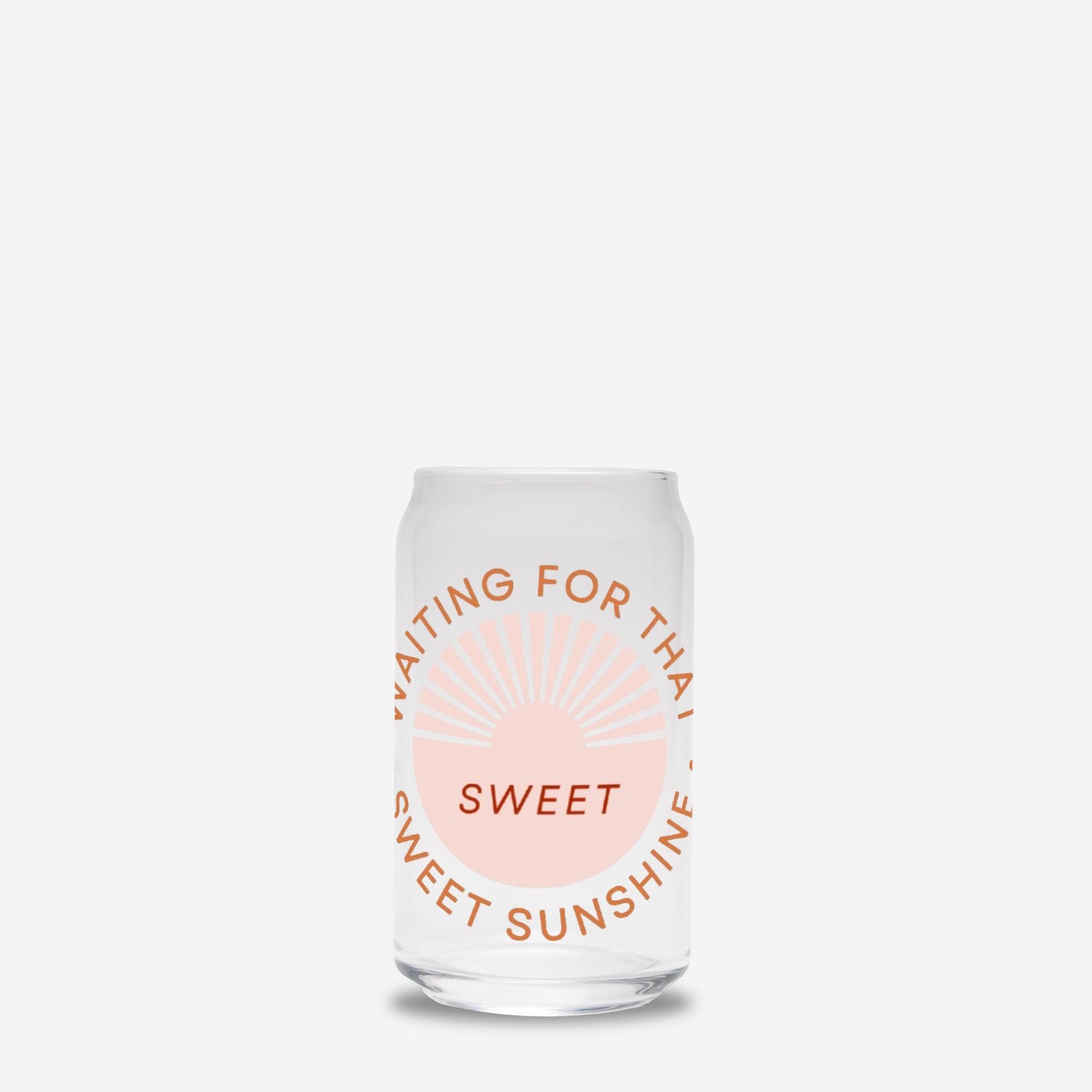 Sweet Sunshine Glass Can 16oz