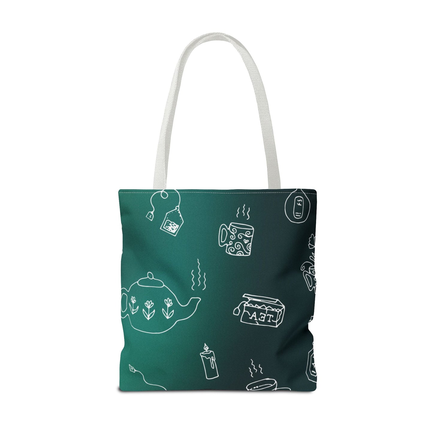 Chic Tea Lover's Tote Bag