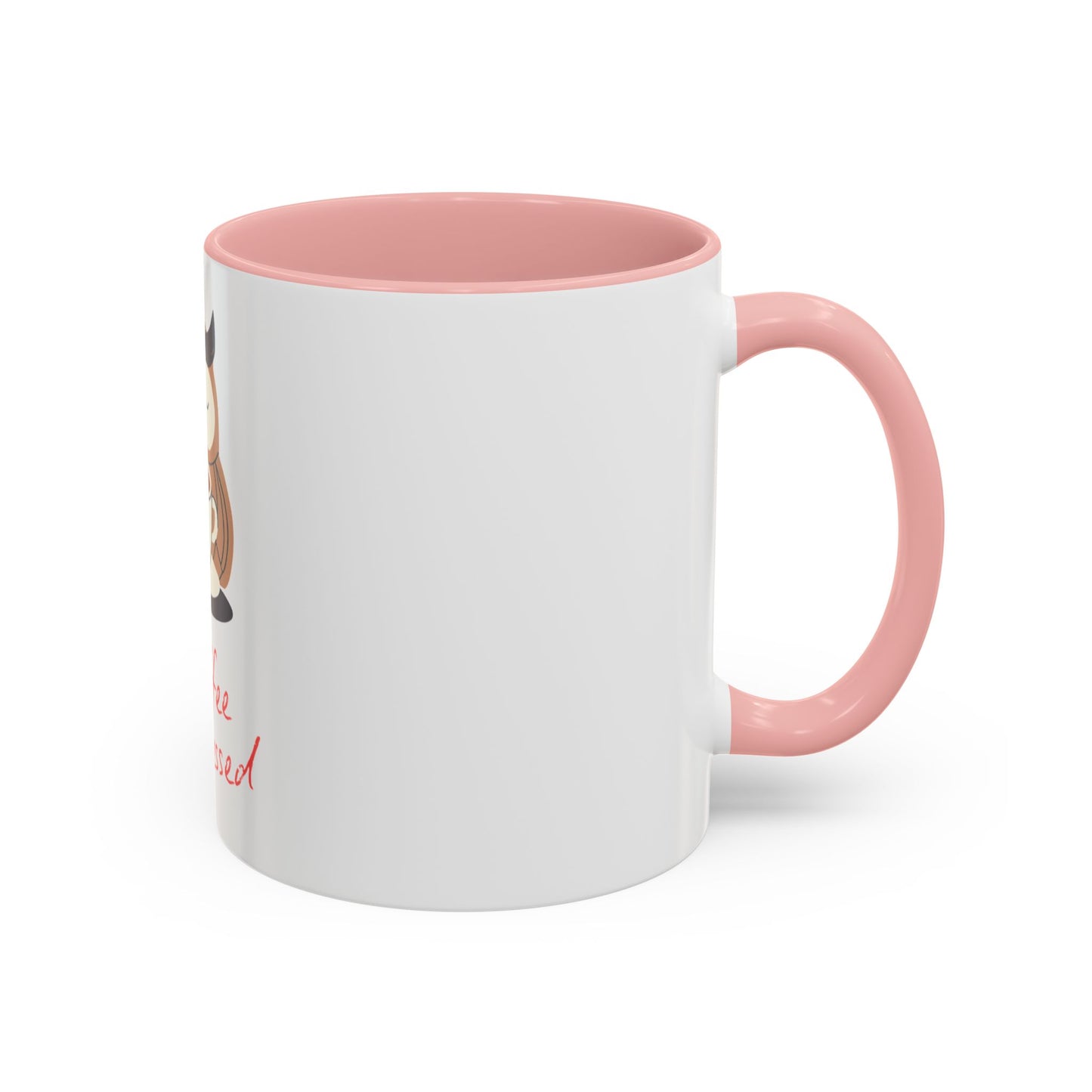 Blessed & Coffee Obsessed Mug - 11 & 15oz Ceramic Coffee Cup for Coffee Lovers