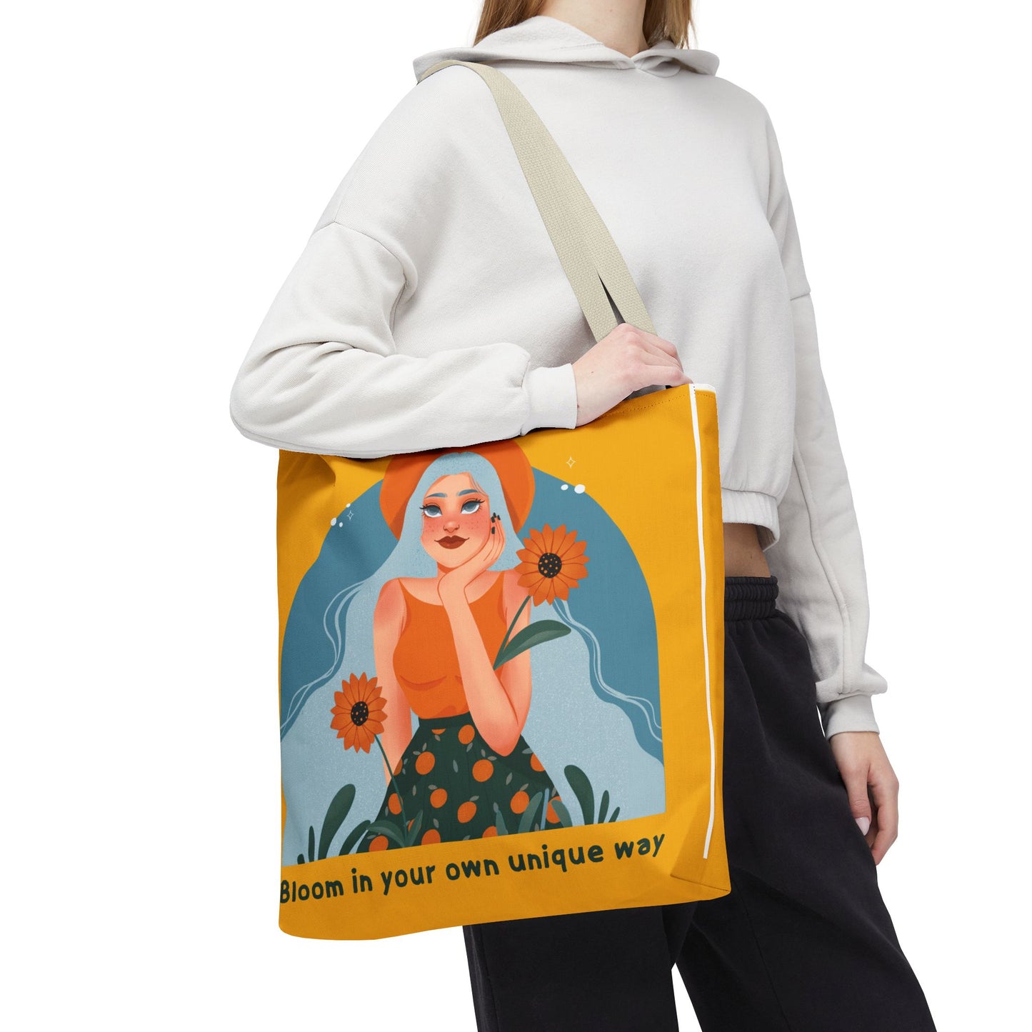 Bloom in Your Own Unique Way Tote Bag