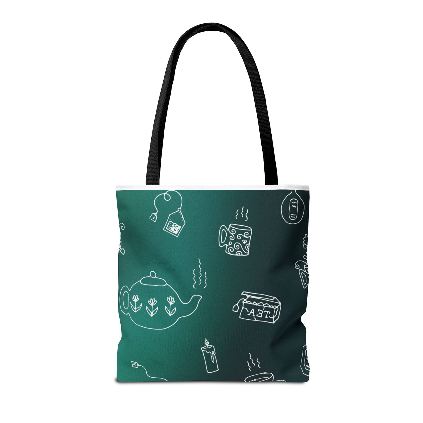 Chic Tea Lover's Tote Bag