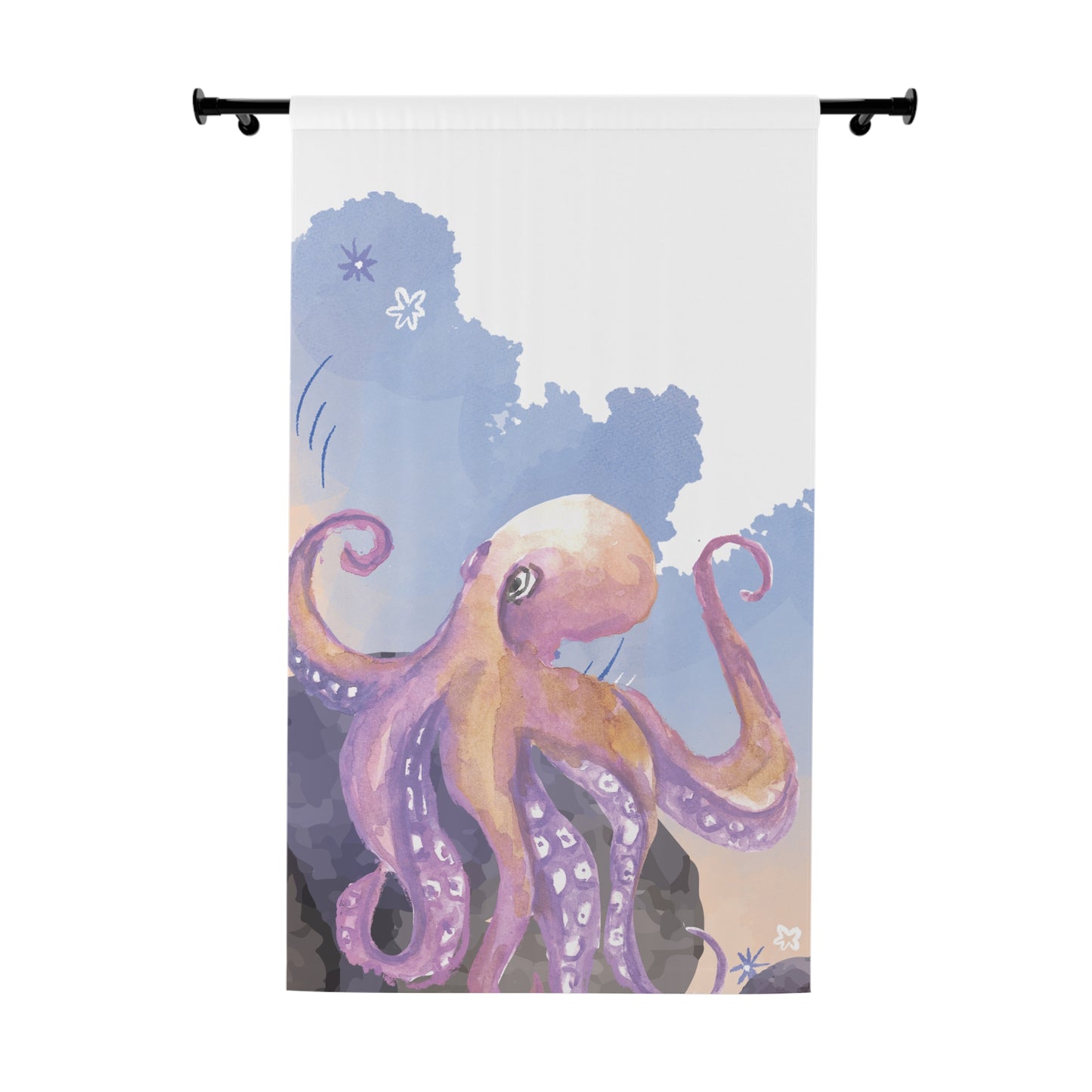 Wild & Wonder Curtain, Octopus