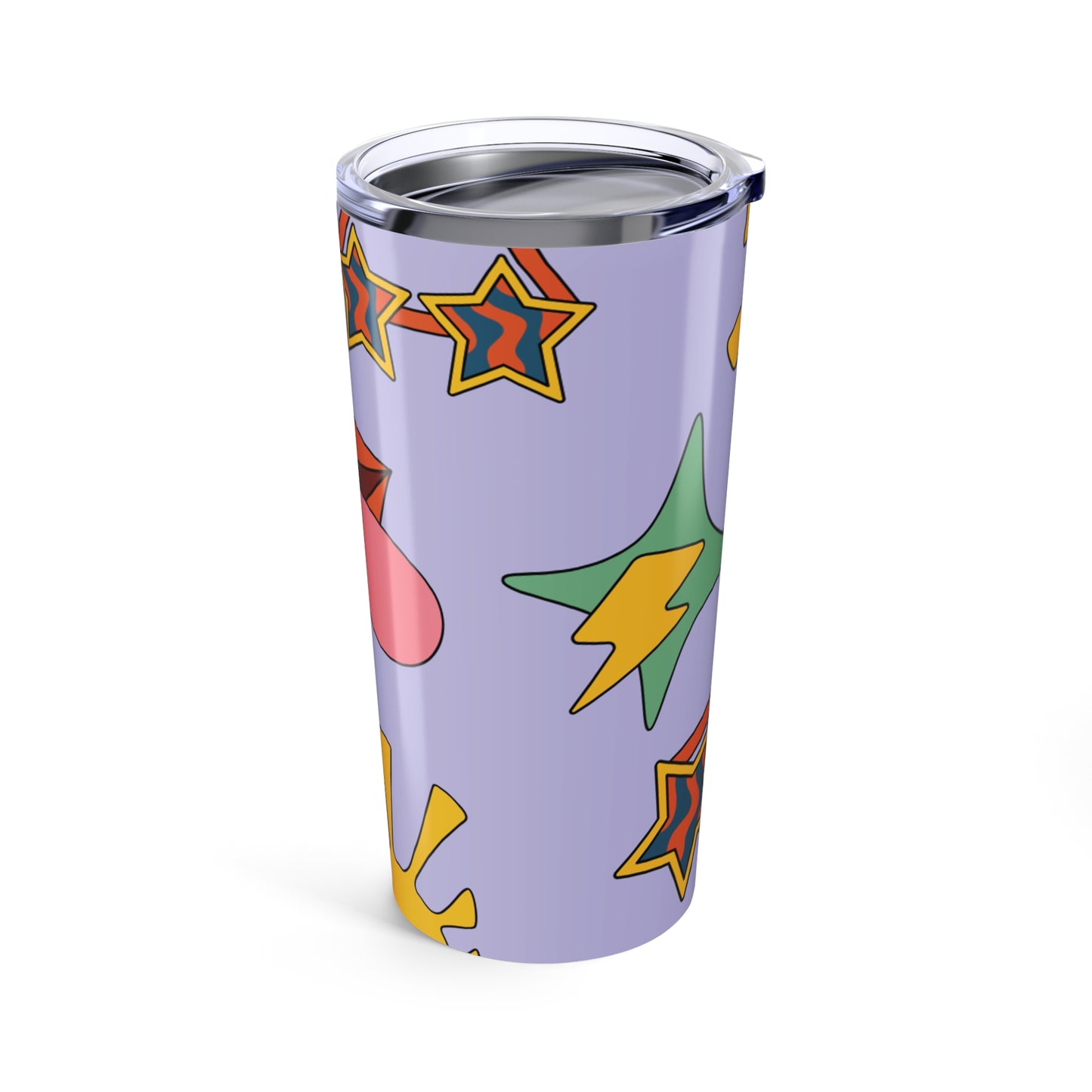 Funky-Colorful Patterns 20oz Tumbler