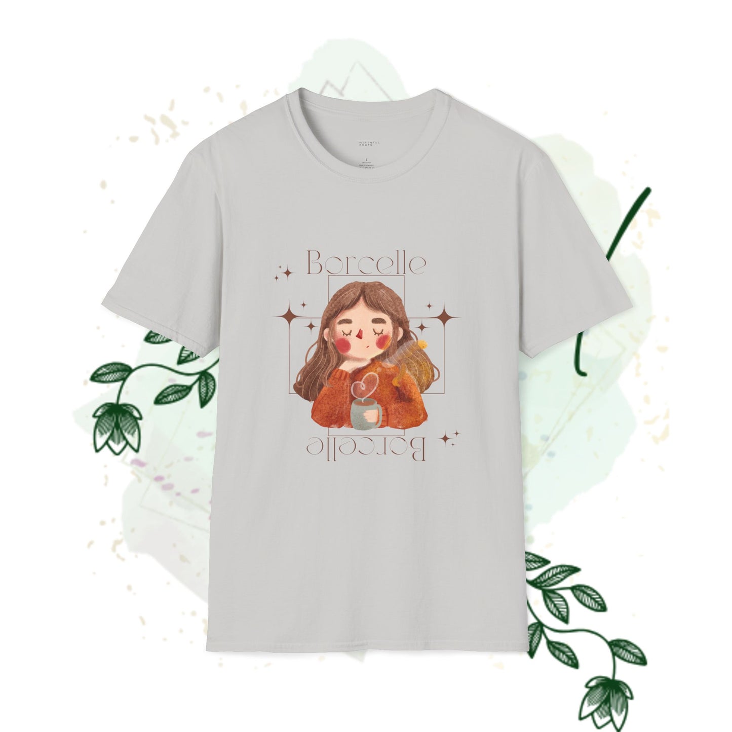 Cute Illustrated Unisex T-Shirt - 'Barceló' Design