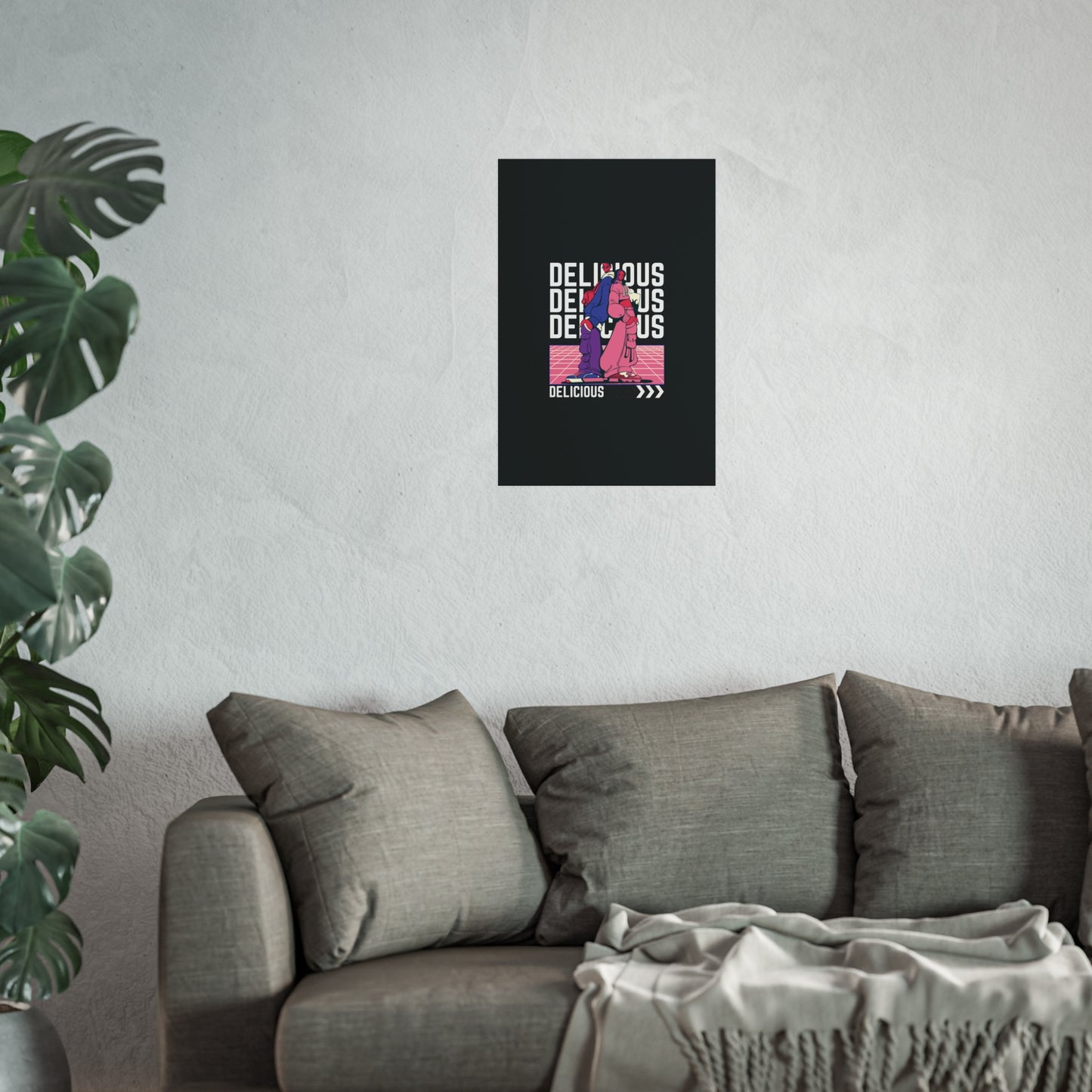 Pop Art Fine Art Poster | 'Delicious' Decor