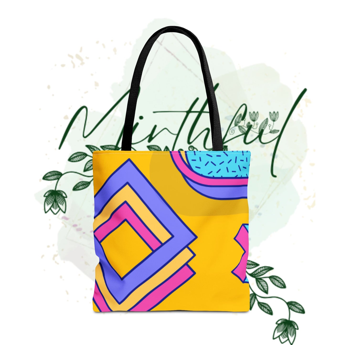 Colorful Abstract Tote Bag