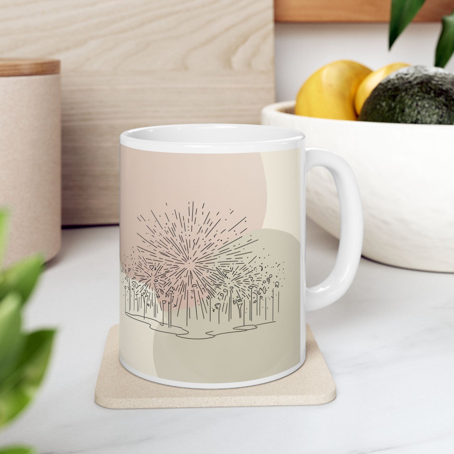 Chic Latte Ceramic Mug