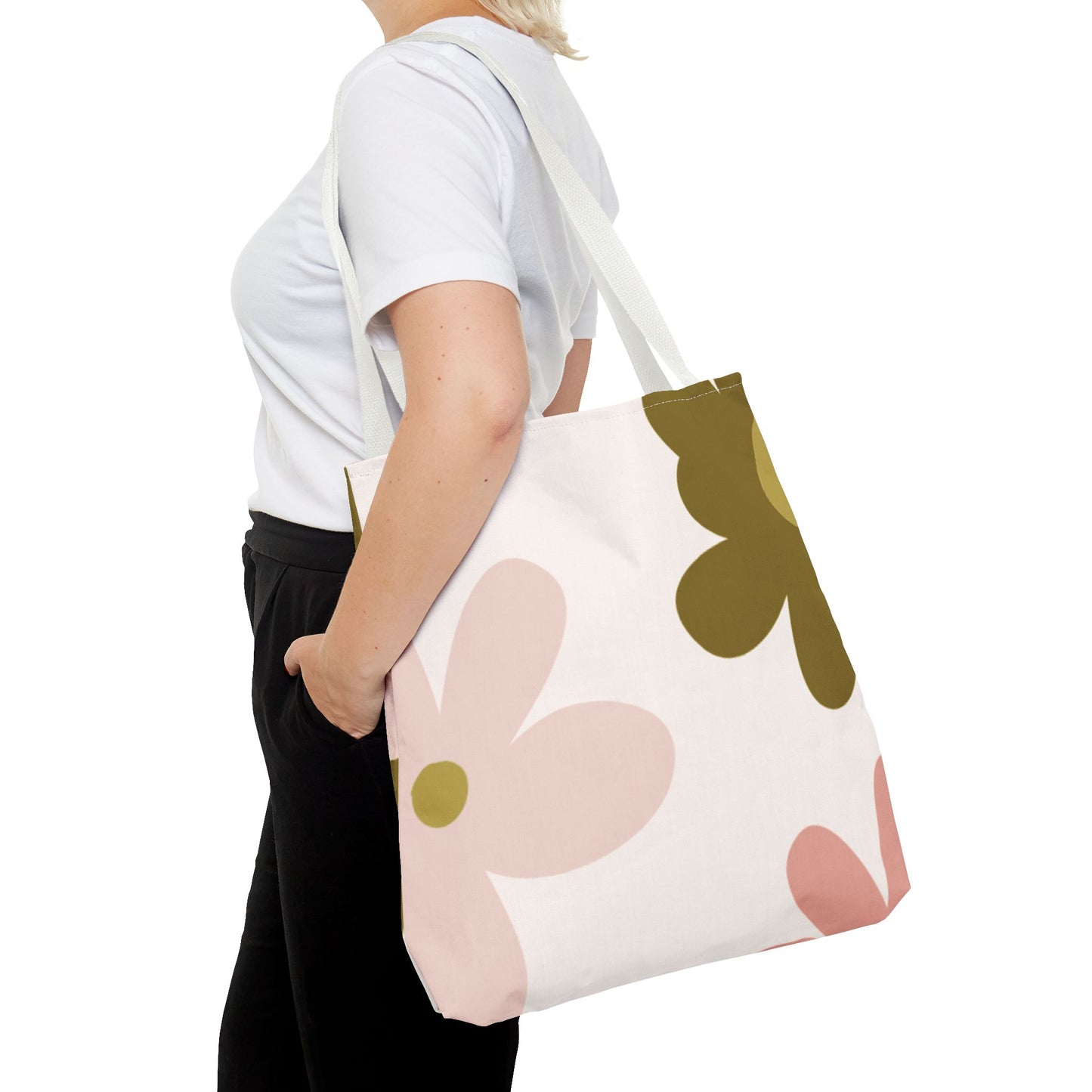 Pink and Proper Floral Tote Bag