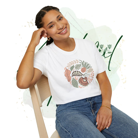 Nature-Inspired Unisex Softstyle T-Shirt - Perfect for Eco-Conscious Fashion Lovers