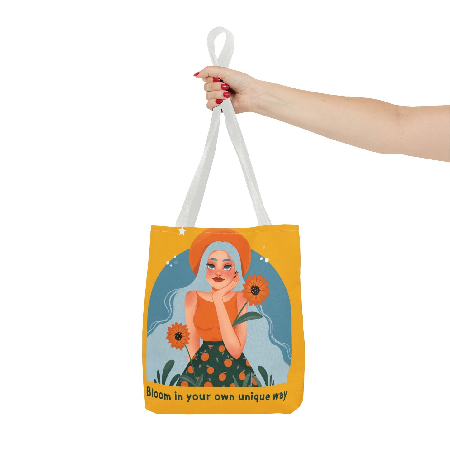 Bloom in Your Own Unique Way Tote Bag