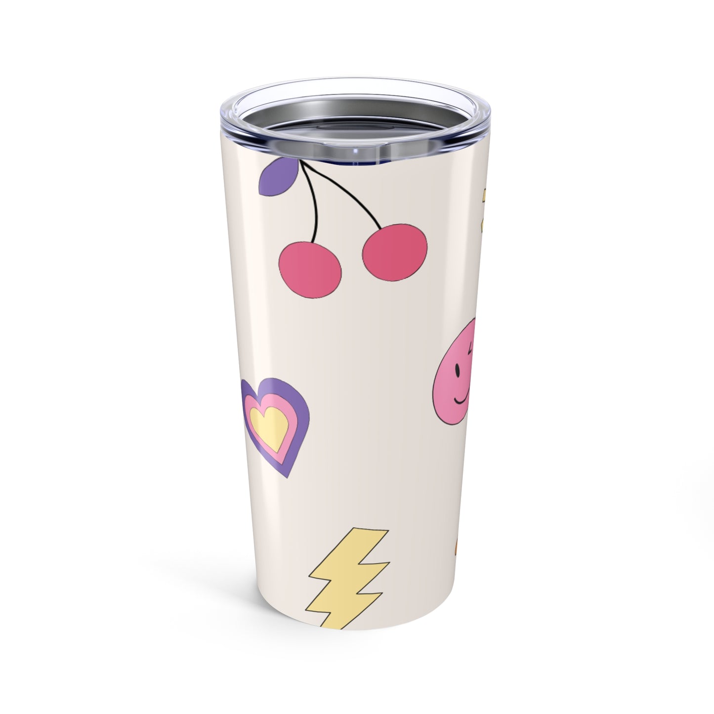 Doodle Icon Fun Tumbler, 20oz