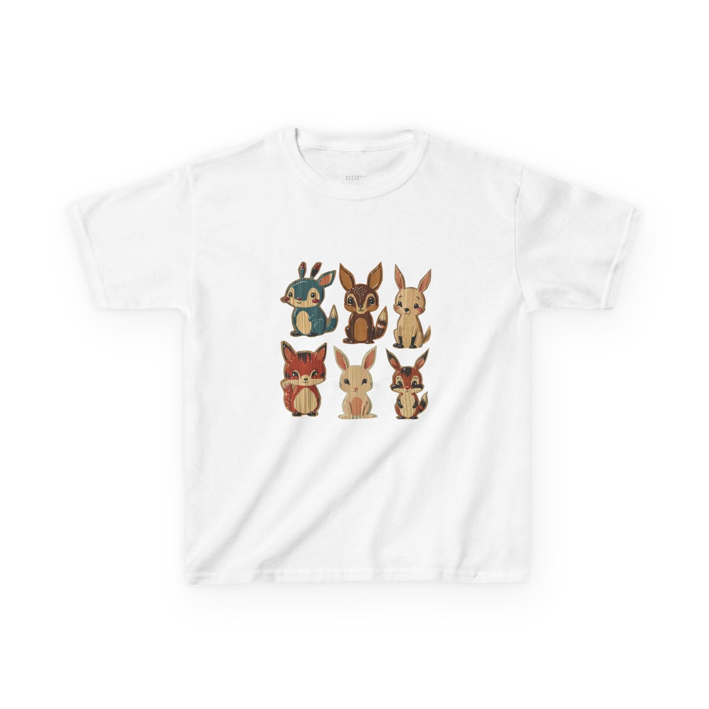 Whimsical Bunny Kids Tee - Cute Animal Graphic T-Shirt
