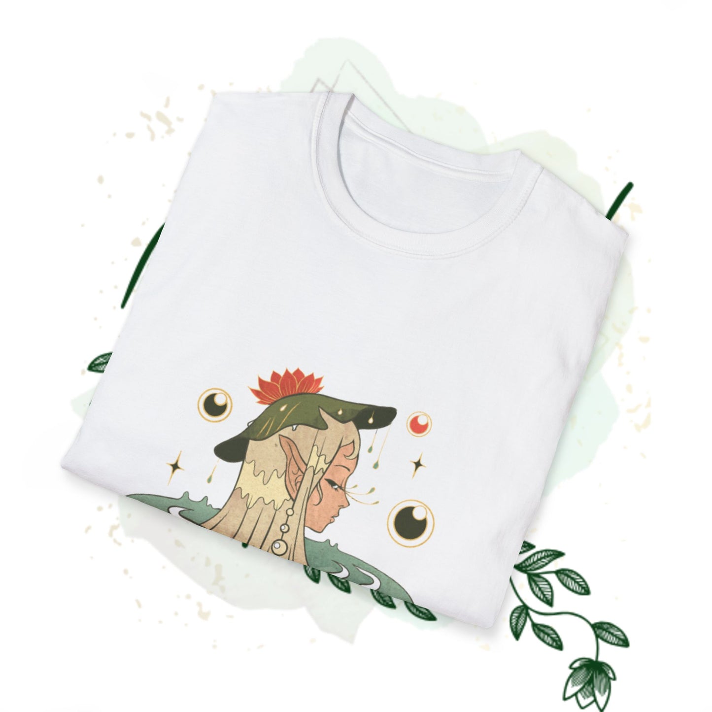 Whimsical Graphic T-Shirt, Bohemian Tee