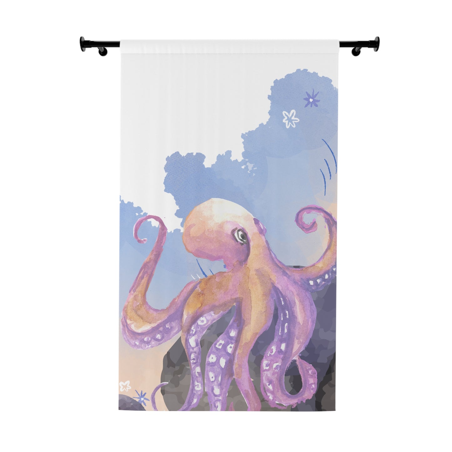 Wild & Wonder Curtain, Octopus