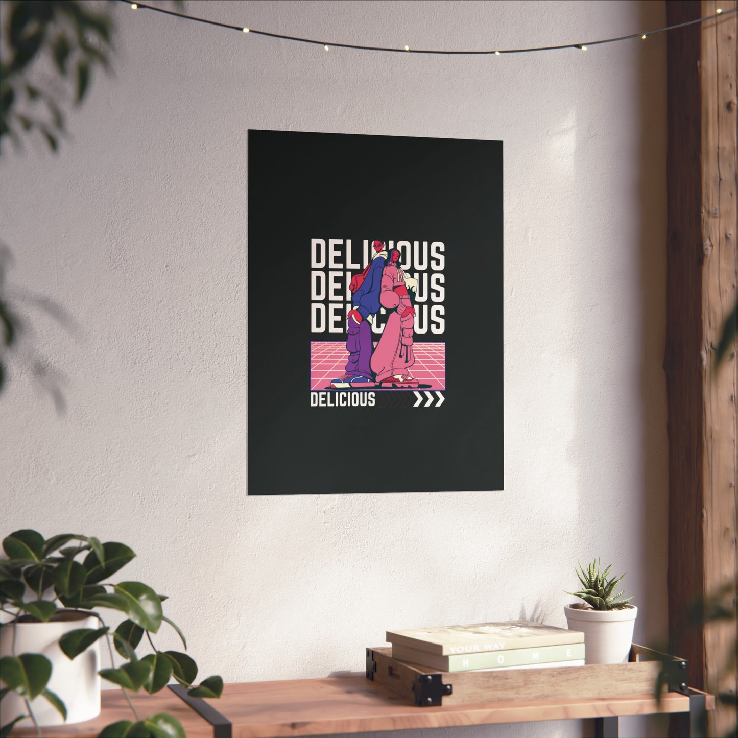 Pop Art Fine Art Poster | 'Delicious' Decor