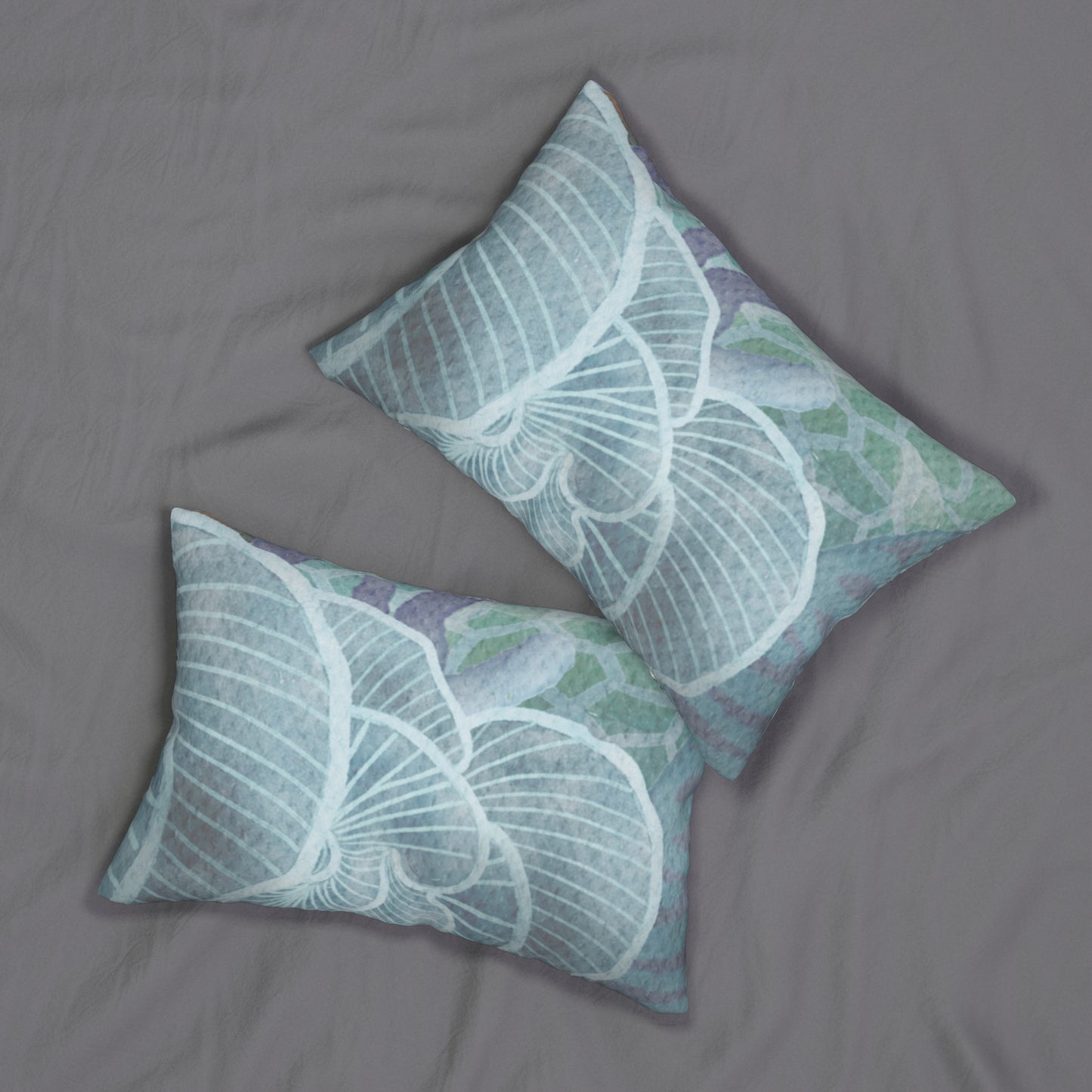 Ocean-Inspired Lumbar Pillow - Coastal Decor