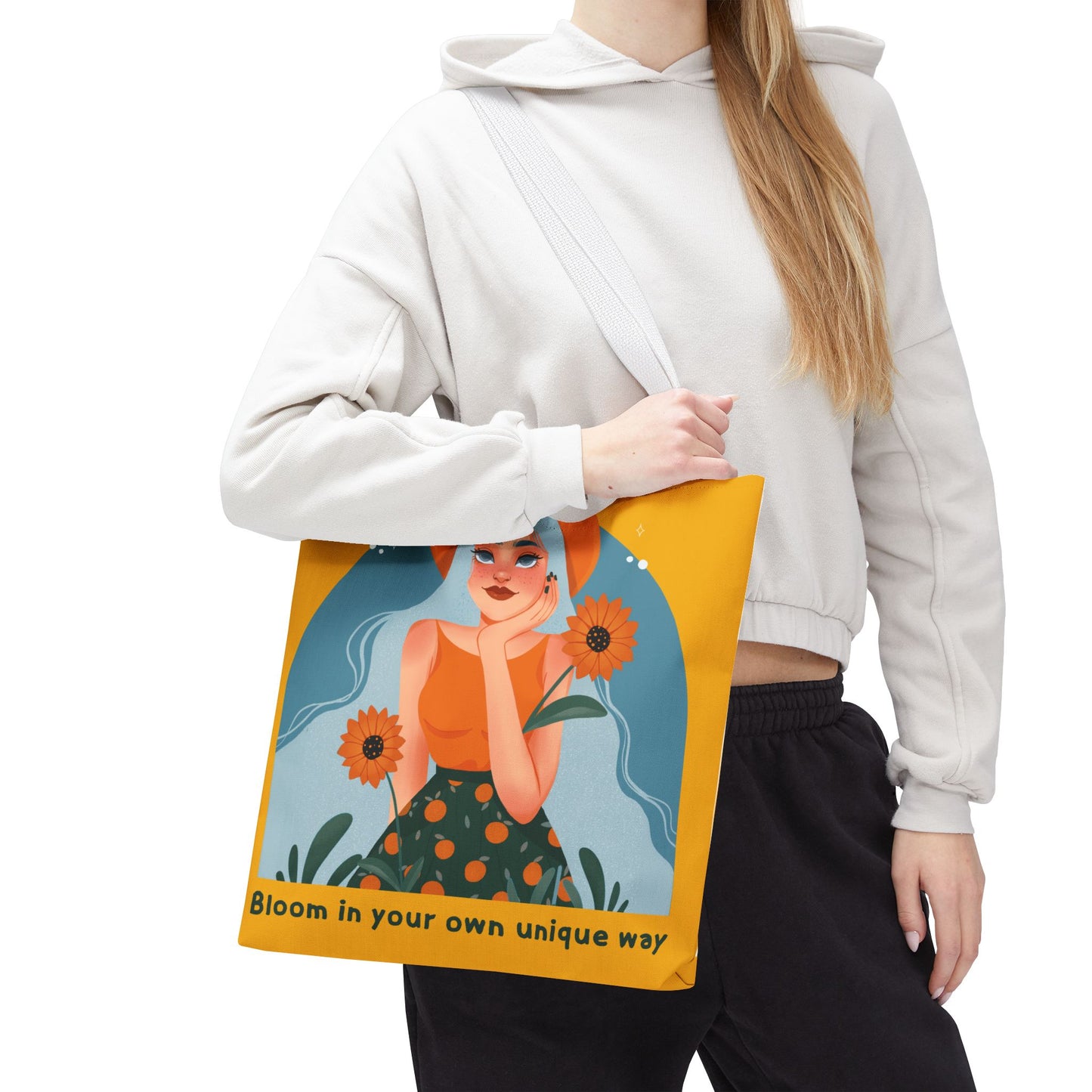 Bloom in Your Own Unique Way Tote Bag