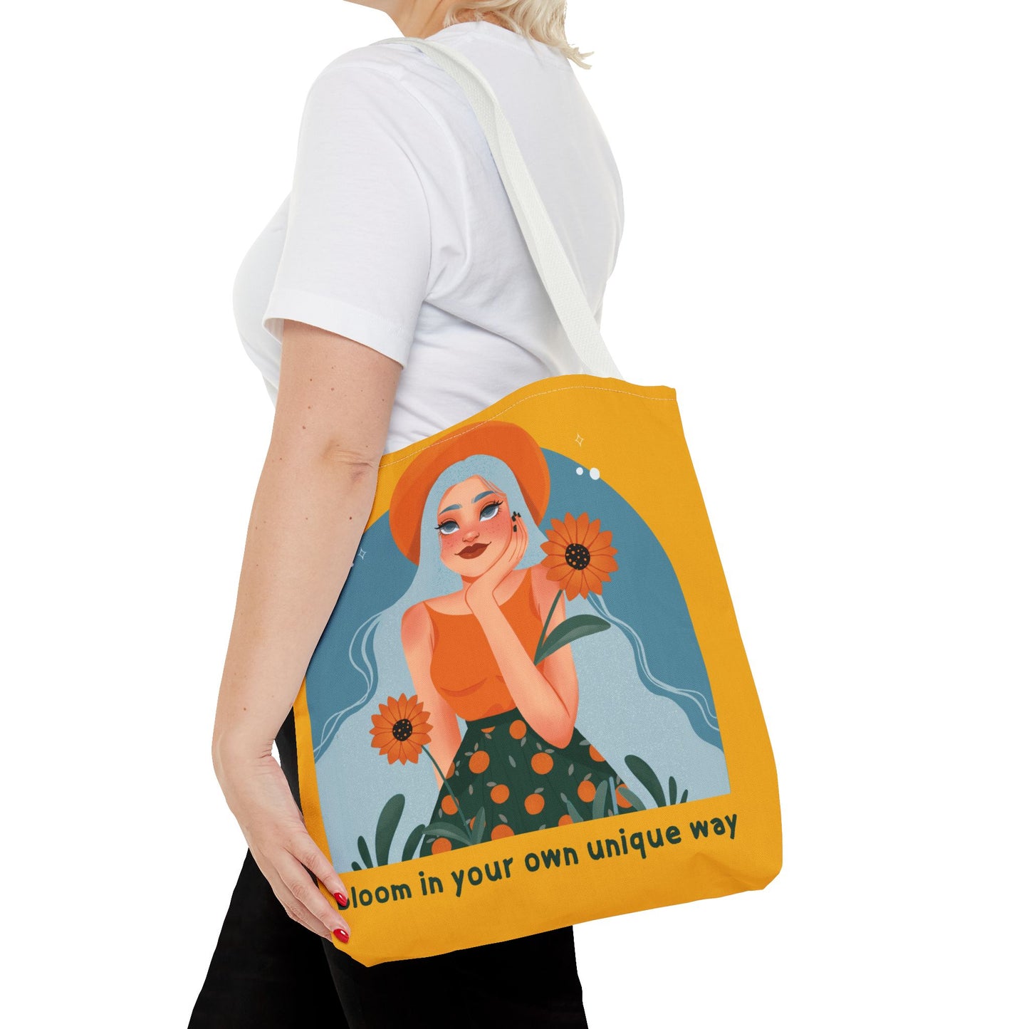 Bloom in Your Own Unique Way Tote Bag
