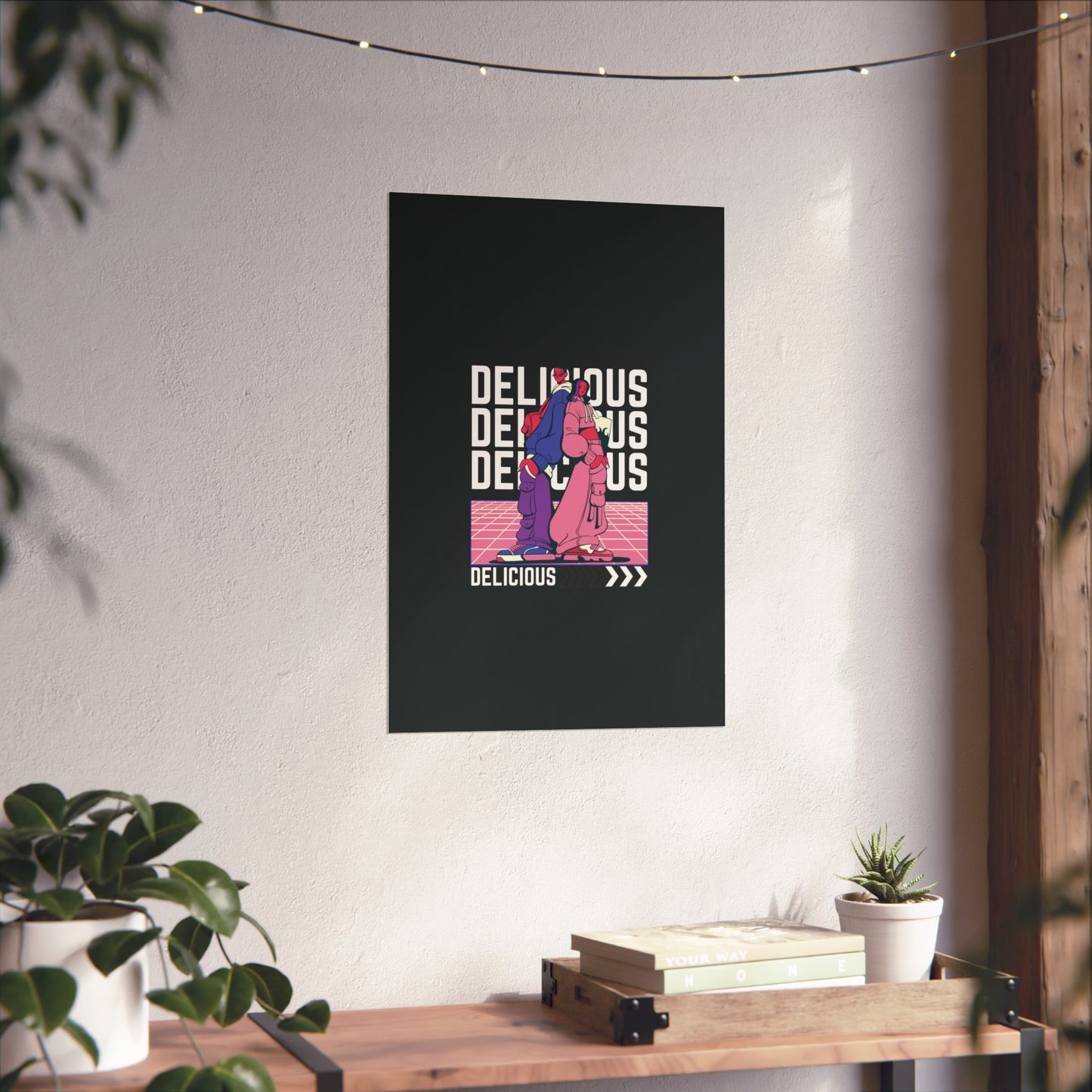 Pop Art Fine Art Poster | 'Delicious' Decor